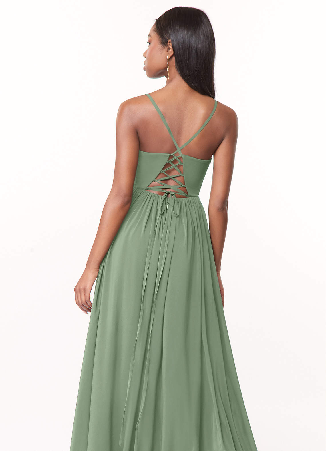 Azazie Marilyssa Matcha Bridesmaid Dresses | Azazie