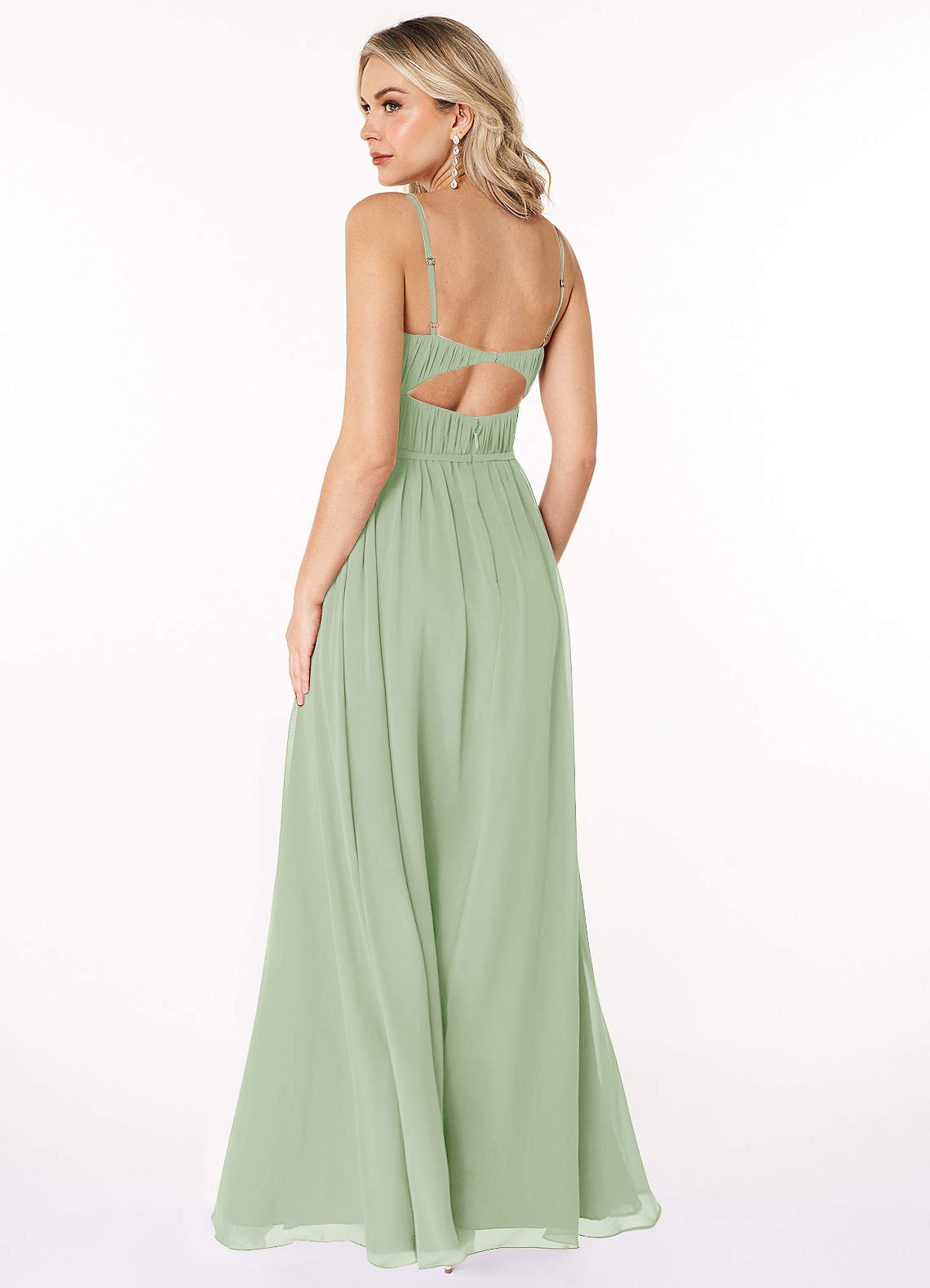 Robe Demoiselle D Robe Vert Sauge Asos ASOS DESIGN Robe Longue De