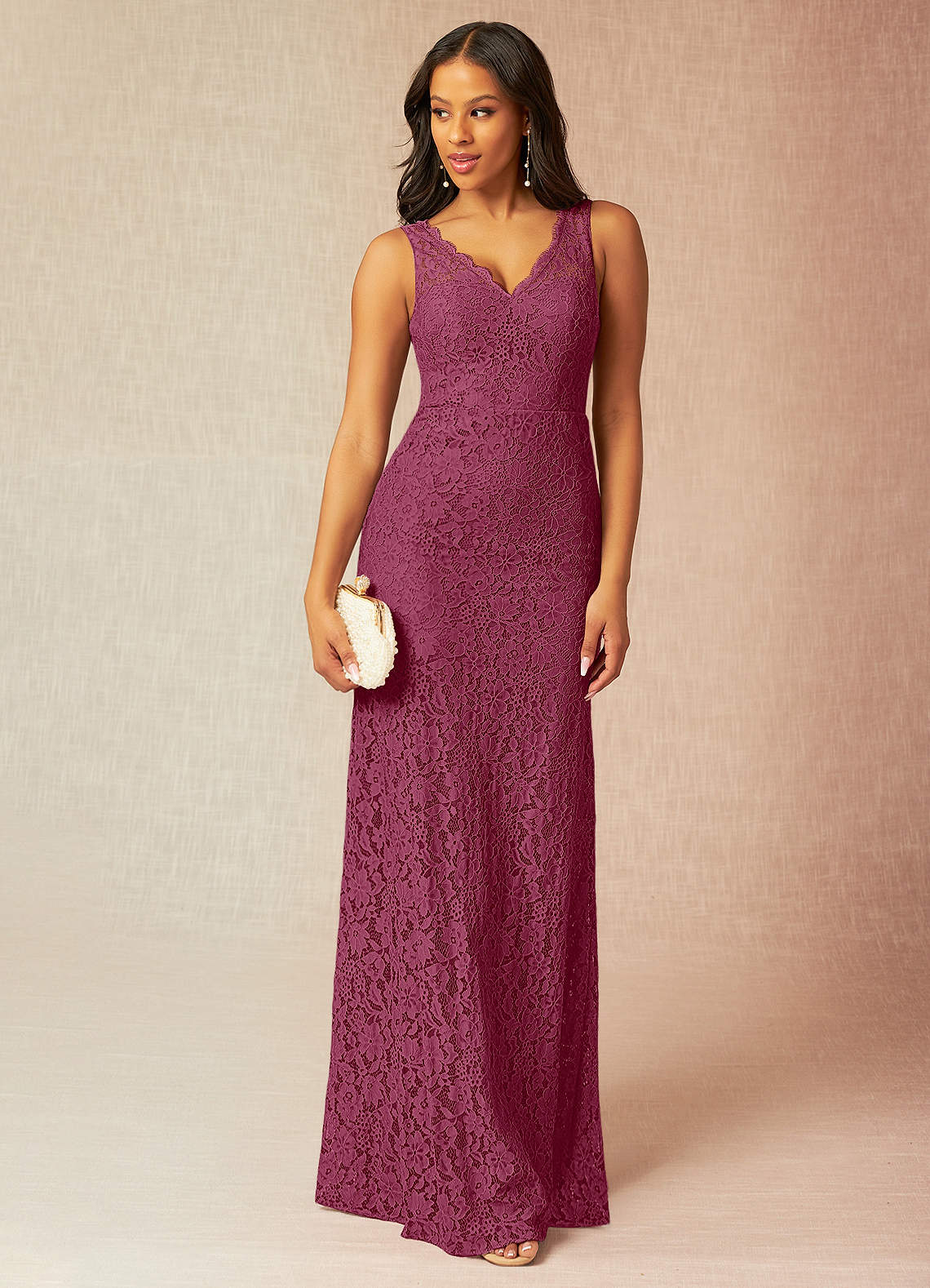 Azazie mulberry outlet dress