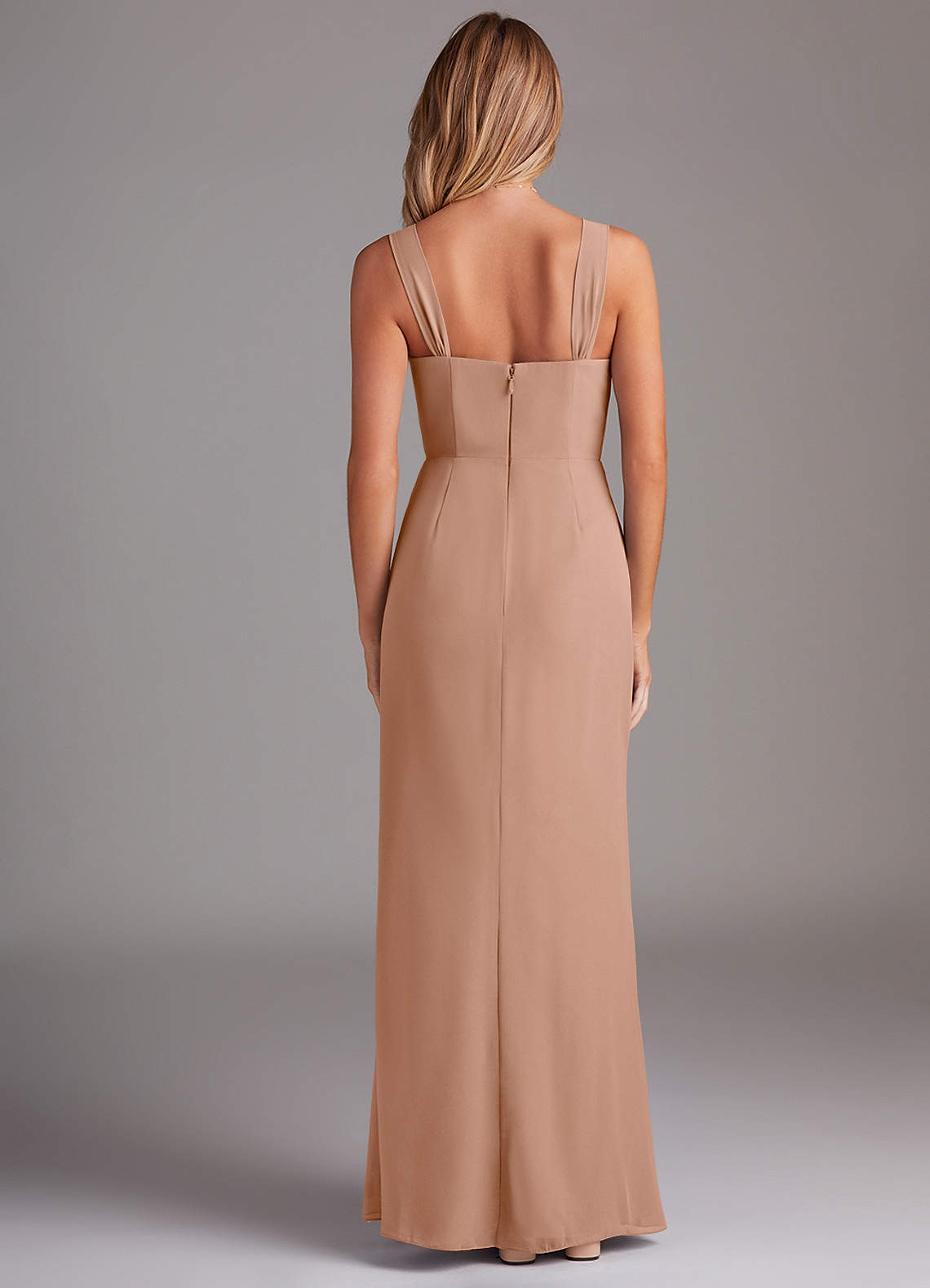 azazie champagne rose dress Denice champagne and blush pink bridesmaid dresses High Low Light Blue group_Montego Mini Dress Size:XSmall (76cm)