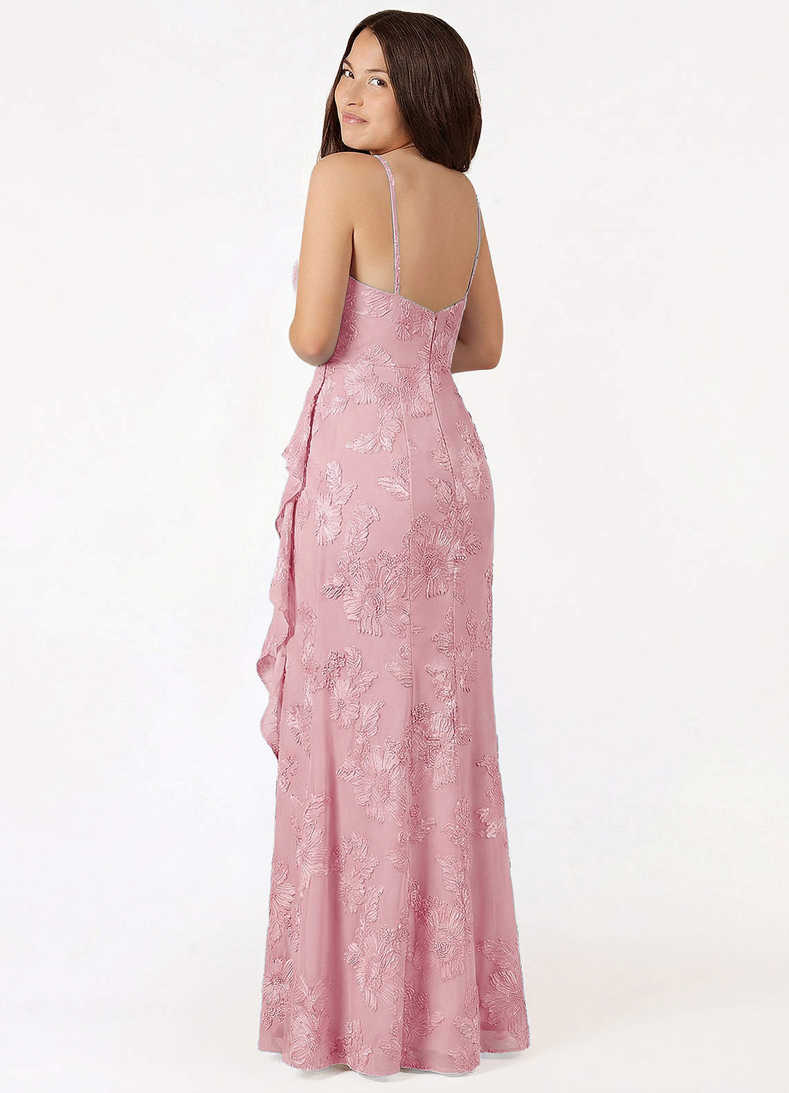 front Azazie Eve Junior Formal Dress