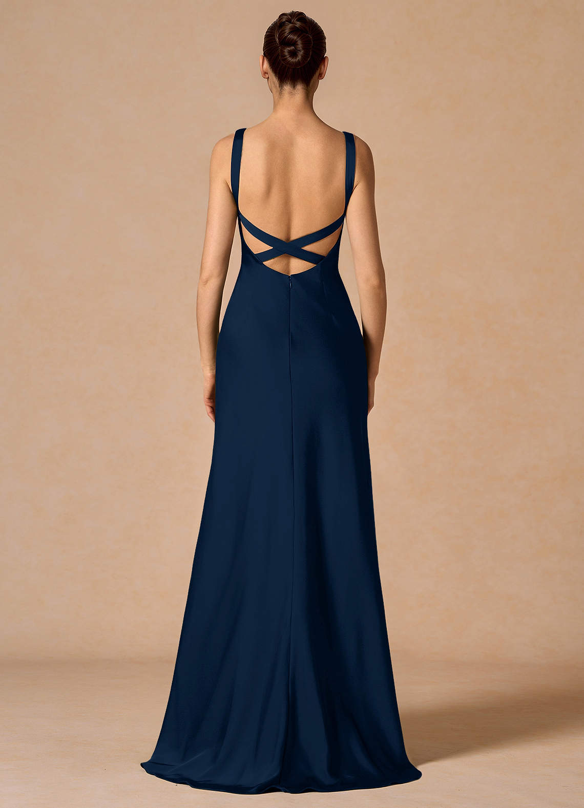 Bernice Navy Maxi Dress Ready to Ship | Azazie