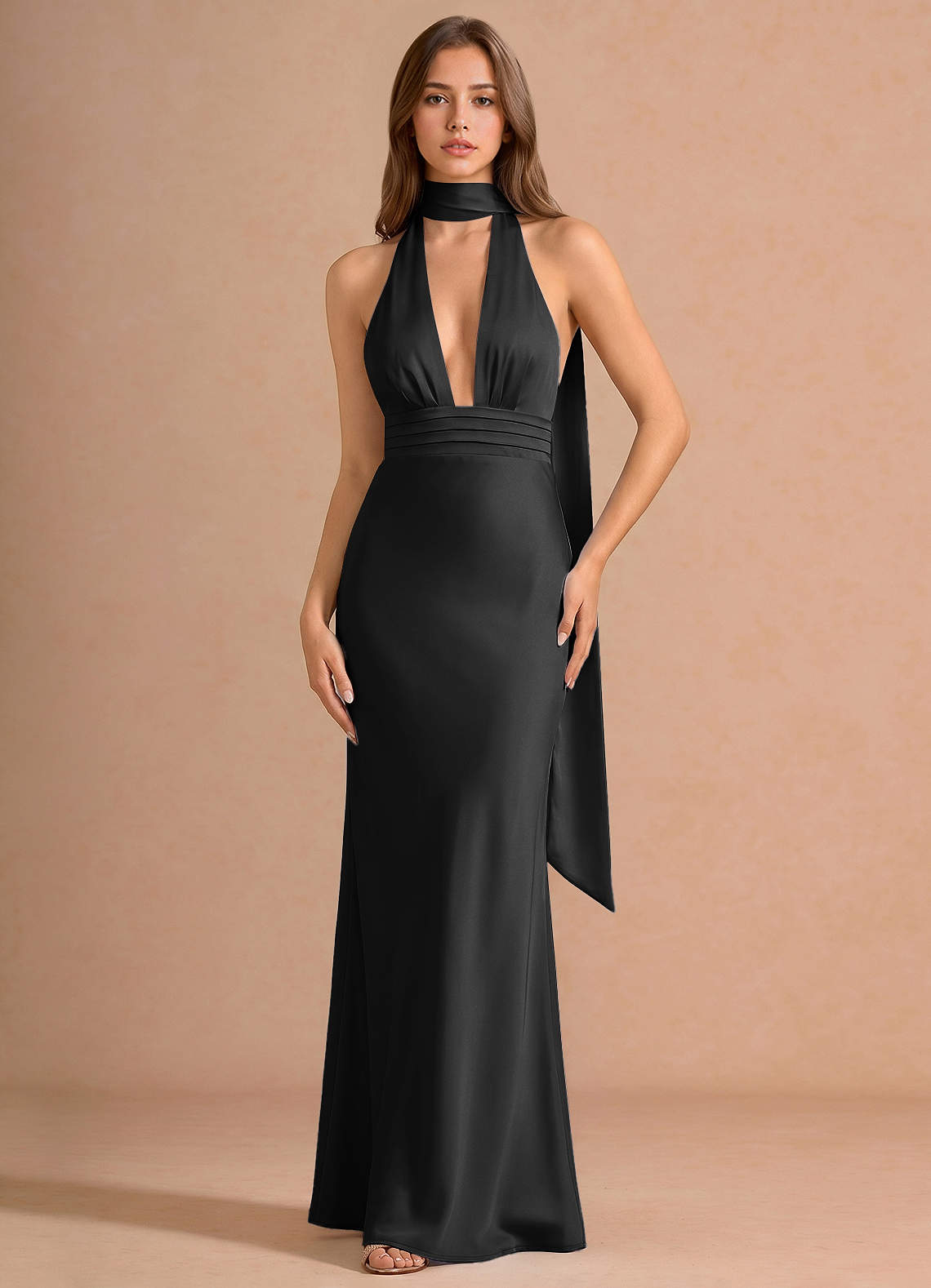 Linnea Black Maxi Dress