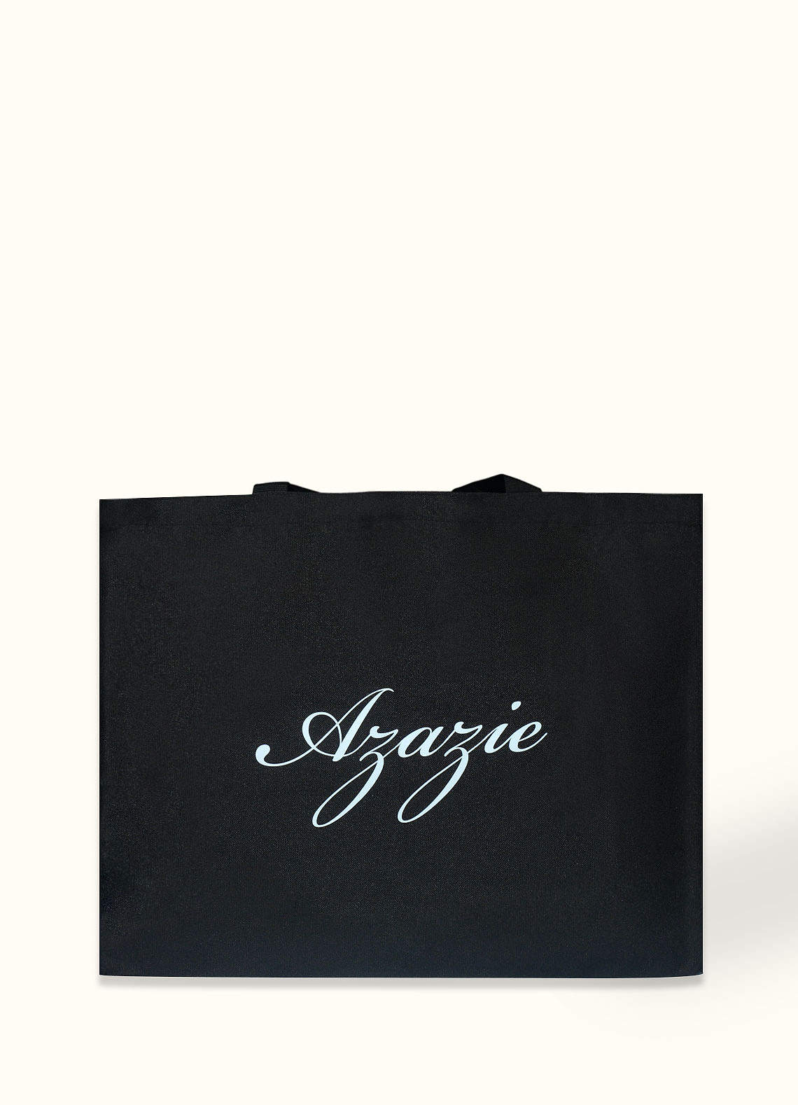 front Personalized Travel Bag in Black