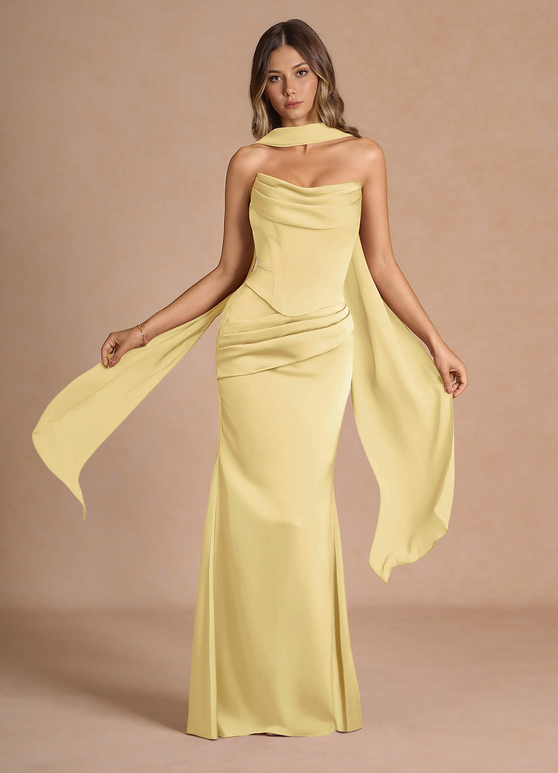 Sorrel Lemon Sorbet Corset Two-Piece Sets