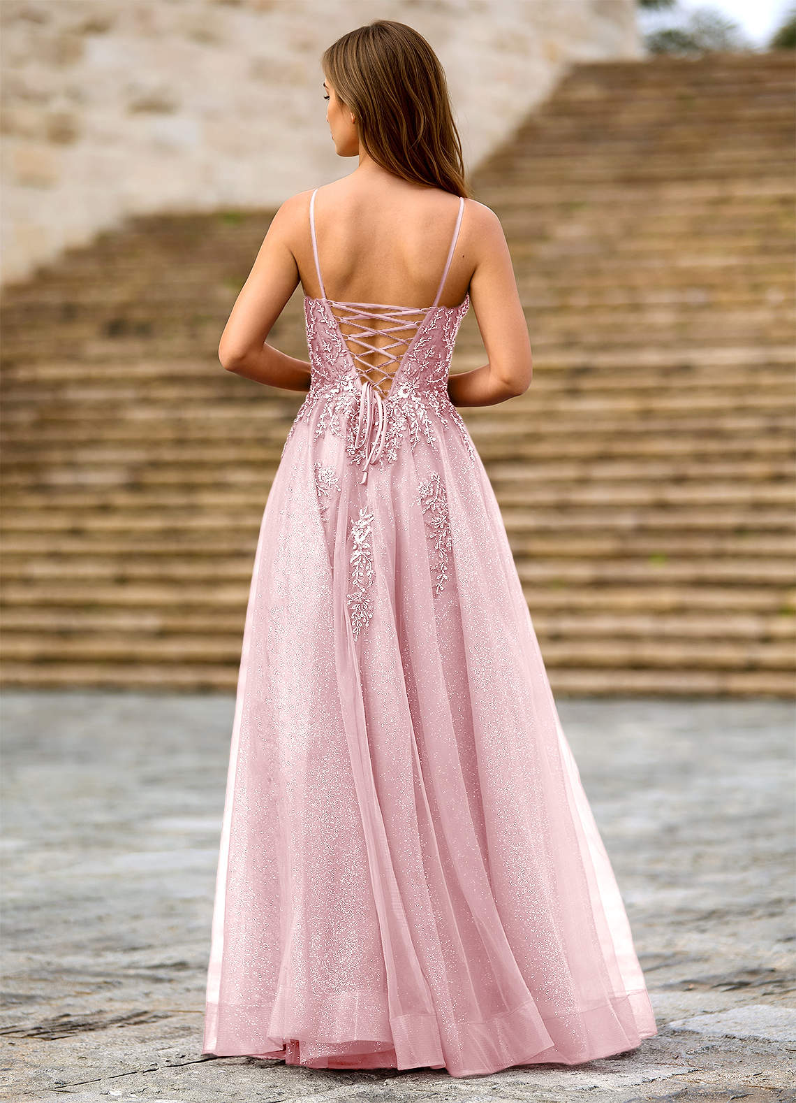 Milliener Rose Robe de bal en tulle à fleurs image1