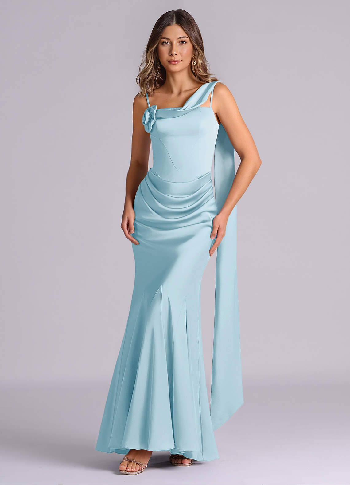 alo blue dress Inara Black Sequin Ruffle Maxi Dress