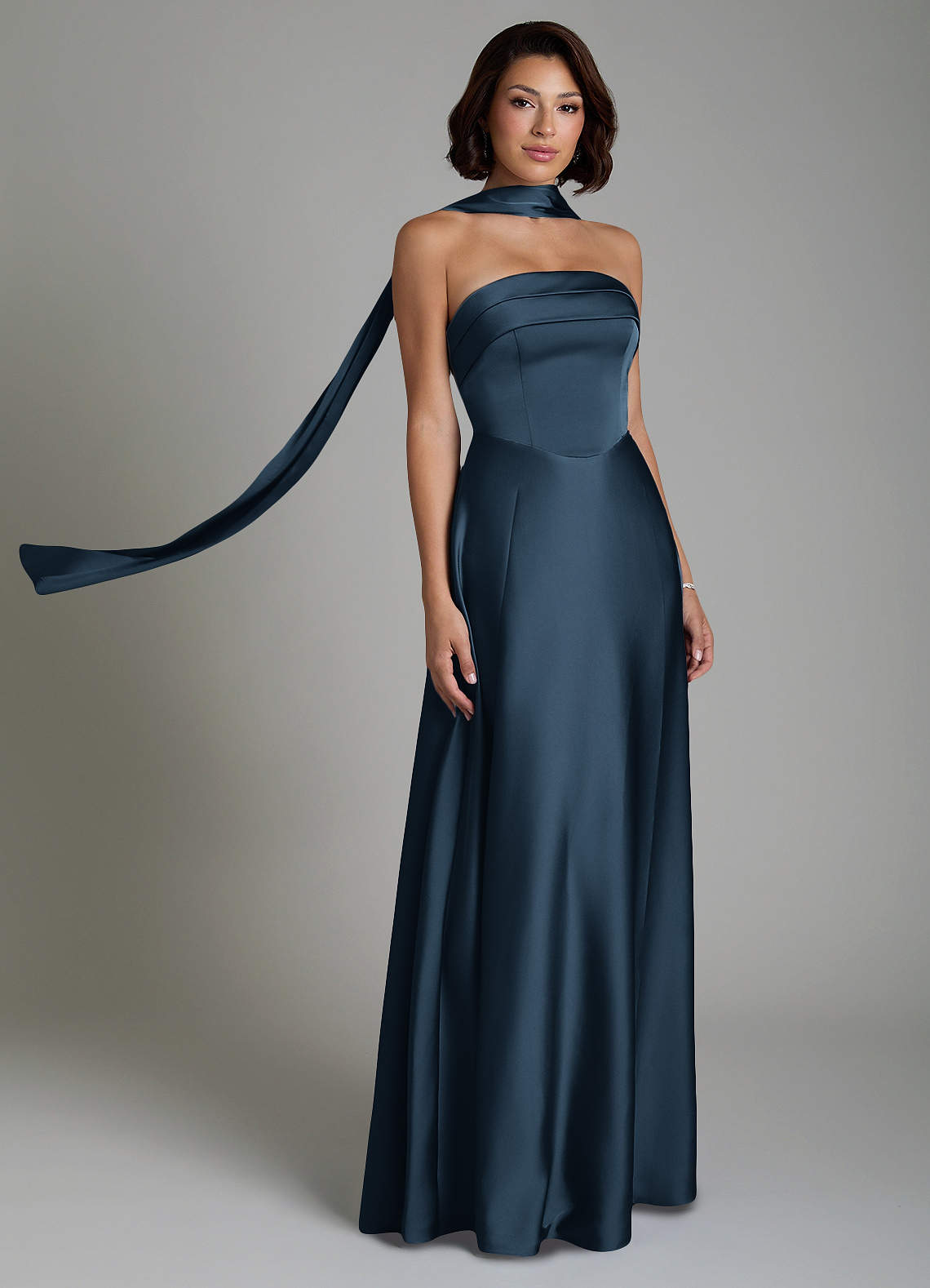 azazie navy bridesmaid dresses Odele backless femme fatale dress All The Times Jackie Color:Firecracker shoulder bridesmaid dress is