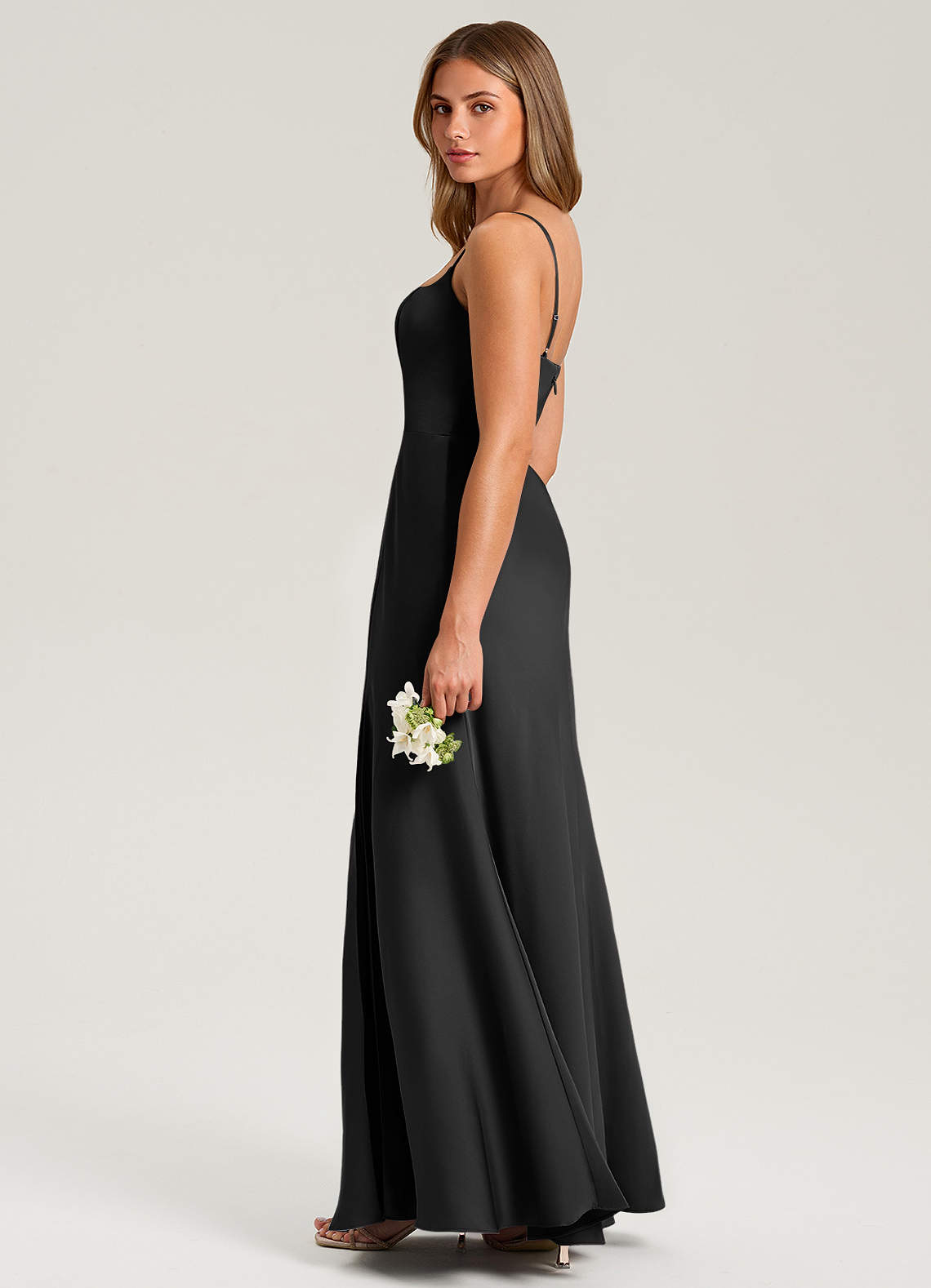 Azazie Lidia Black Bridesmaid Dresses | Azazie