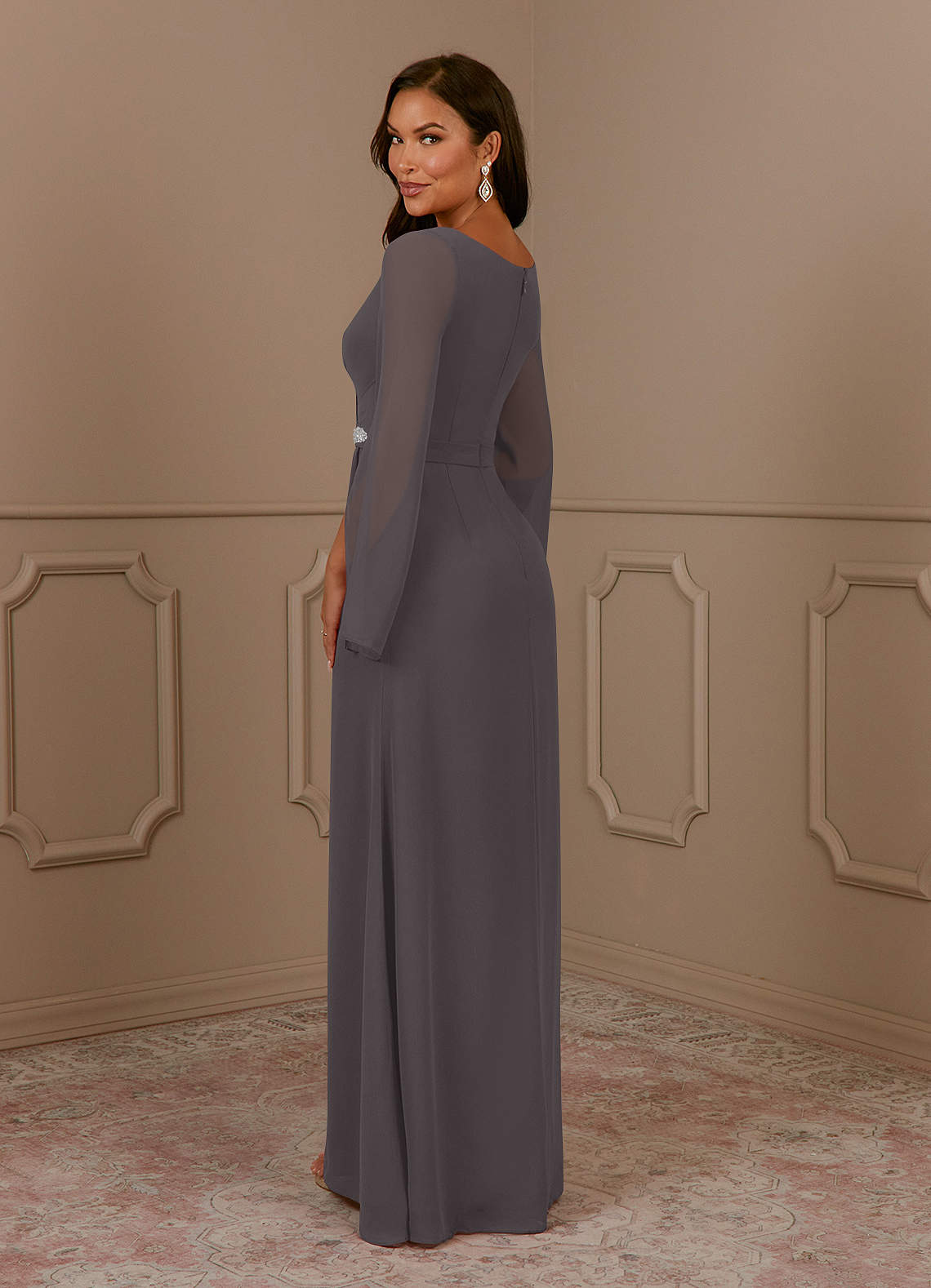アメリヴィンテージ BELINDA SHIRRING LONG DRESS | Einkaufen