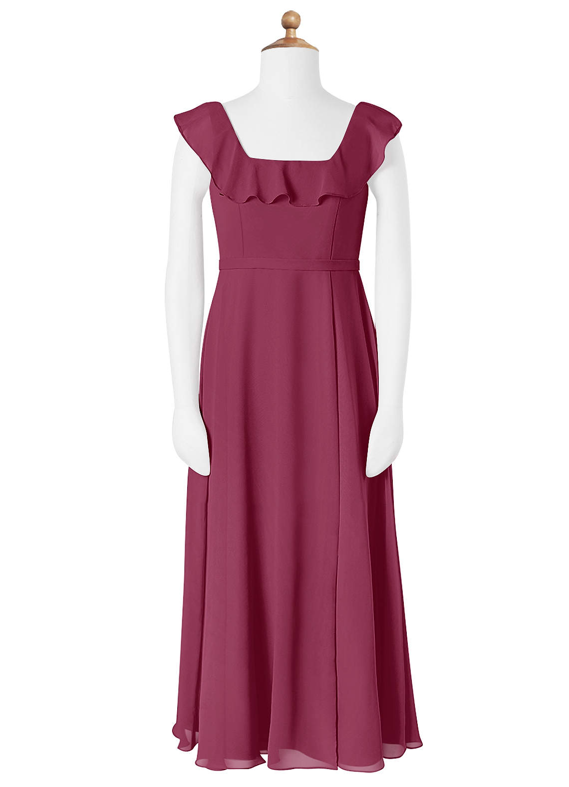 Azazie Jinny Junior Ready to Ship Bridesmaid Dress in Amethyst | Azazie