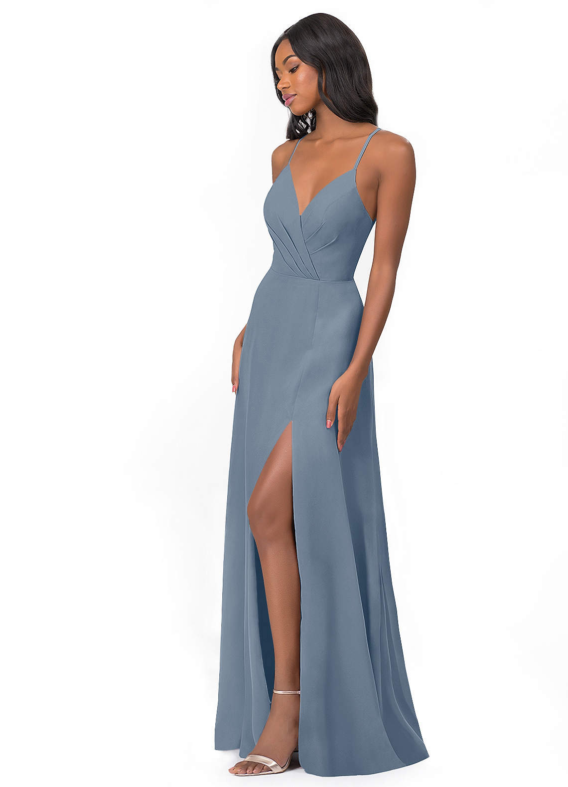 Azazie Everleigh Ready to Ship Twilight Chiffon Bridesmaid Dresses