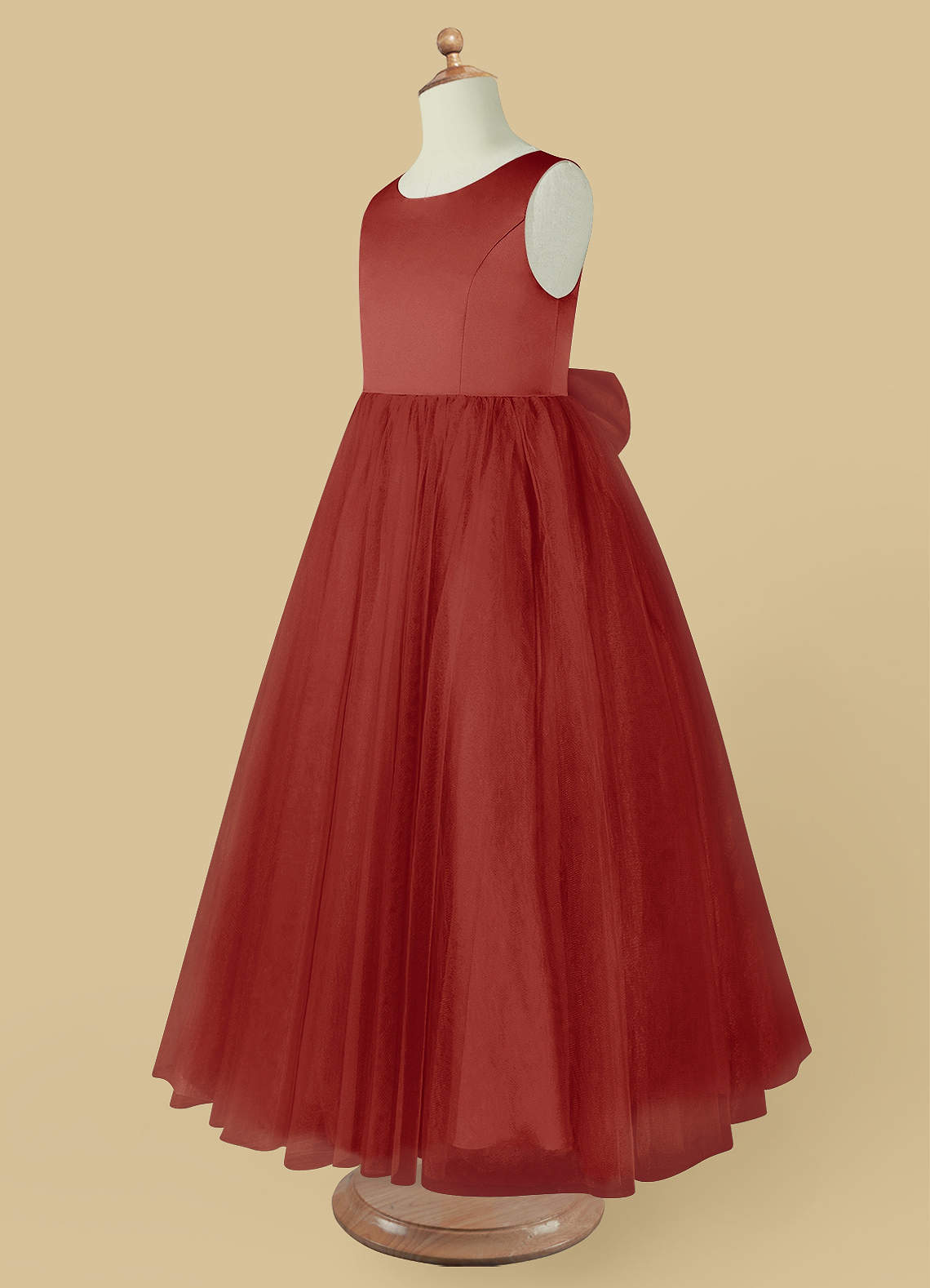 burgundy tutu dress Flower Girl Dress Burgundy Tulle Short Sleeve Junior Bridesmaid Dress –  Lisa Ann's Creations main image 0