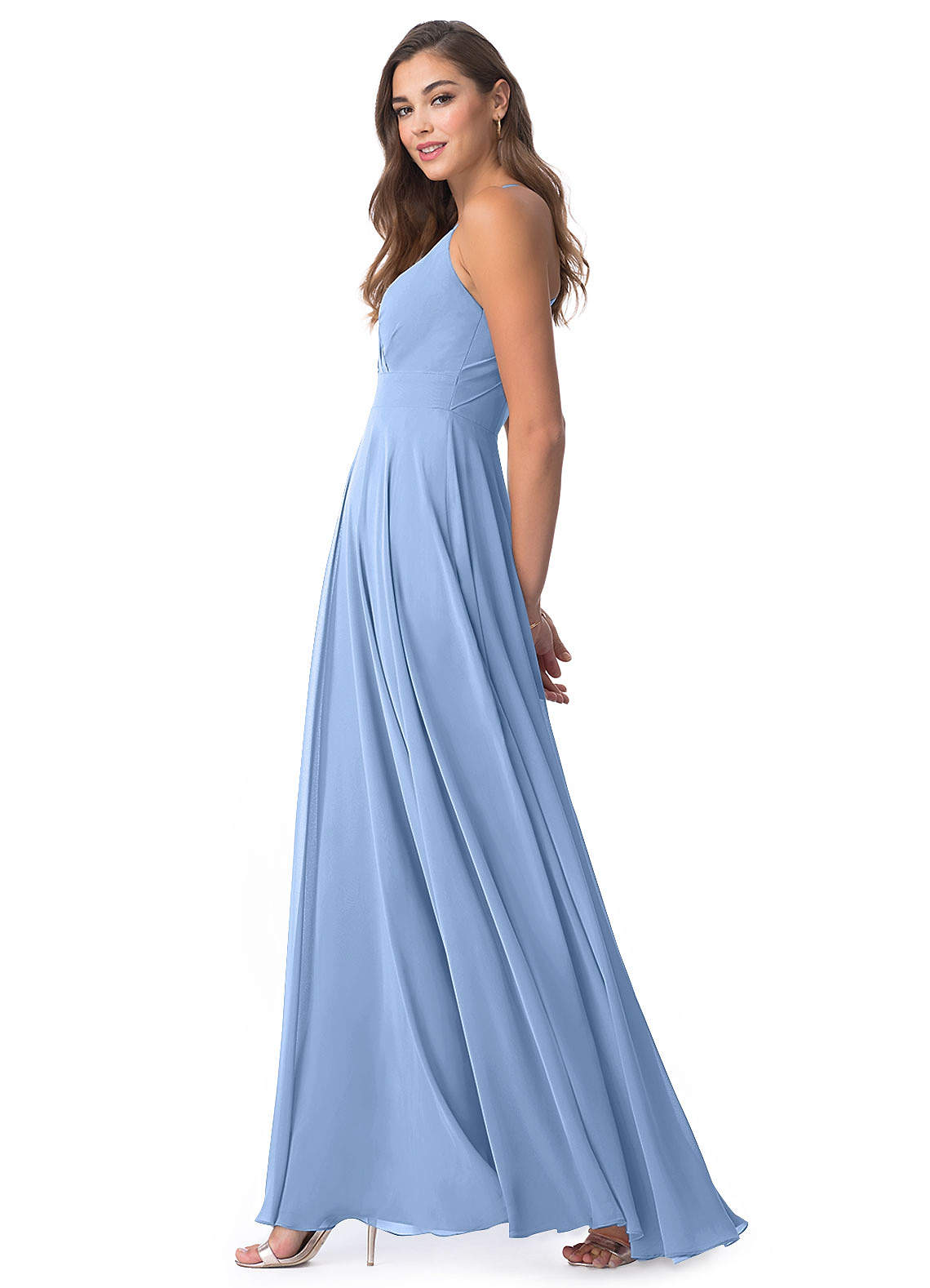 Steel Blue Azazie Avelina Bridesmaid Dresses | Azazie