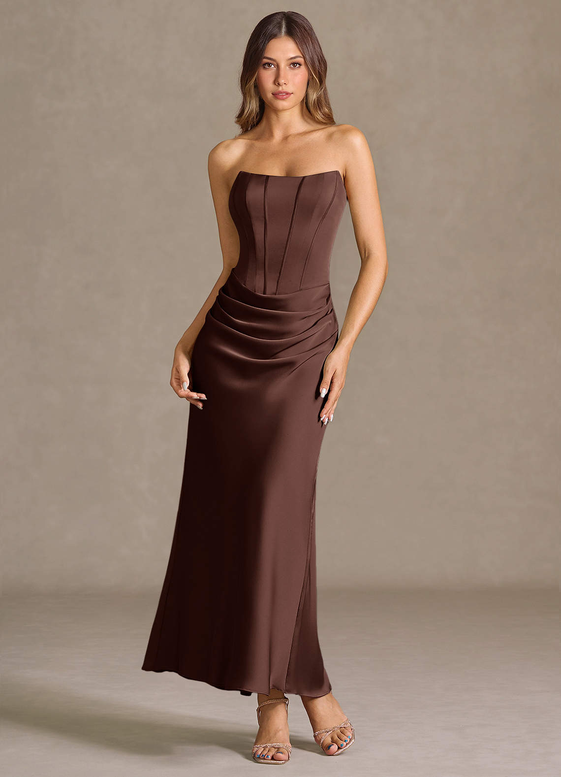 Katelyn Mokka Coco Maxi mekko image5