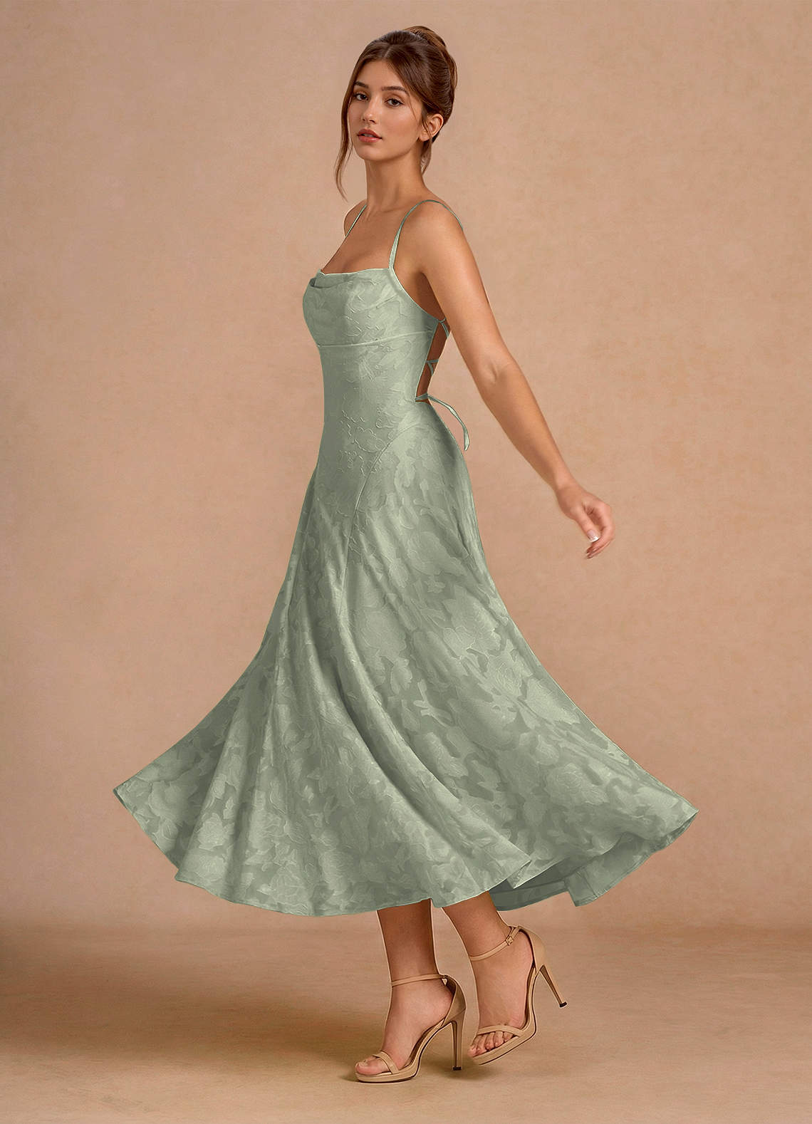 Irelia Pistaasi Maxi mekko image4