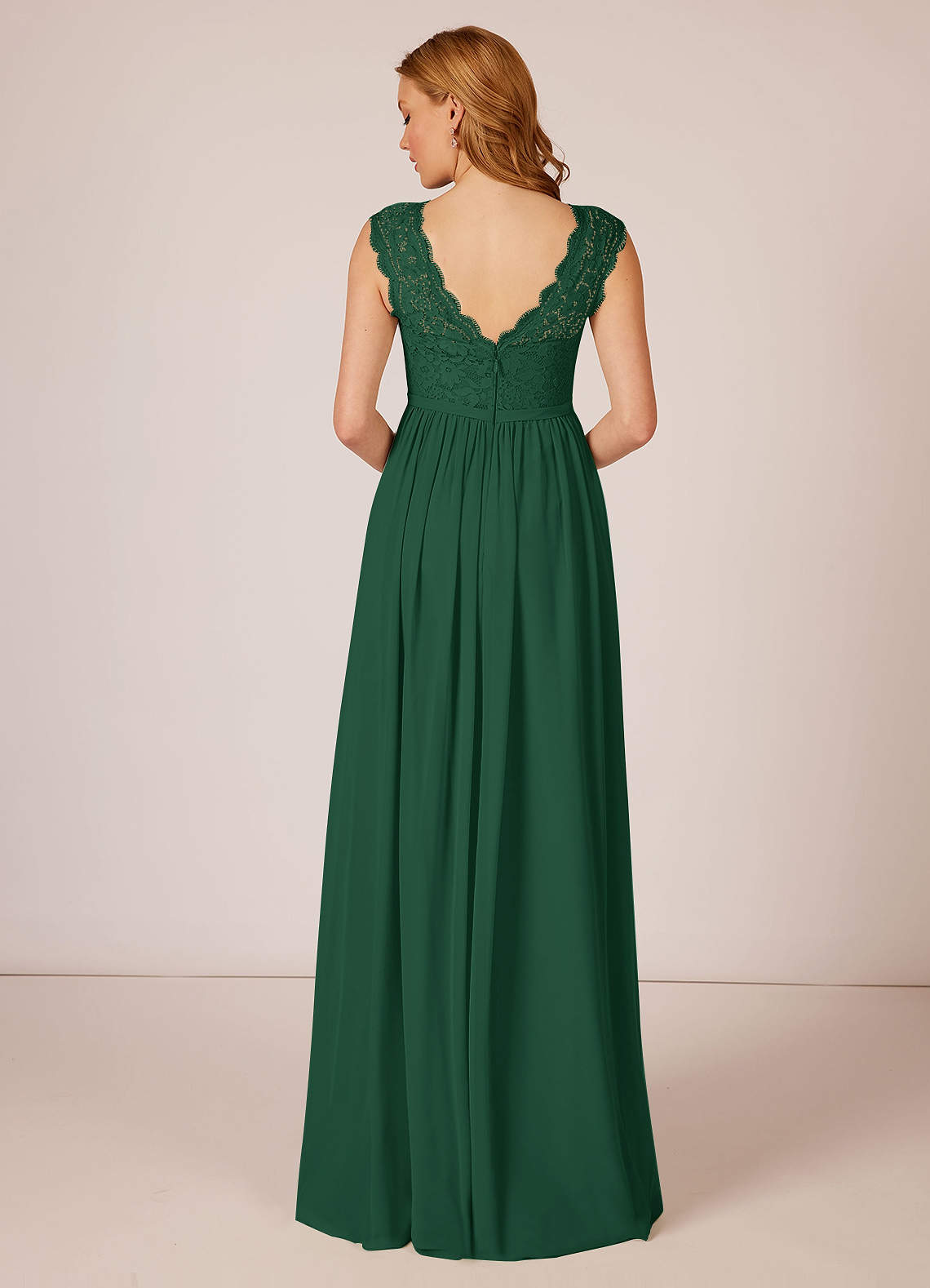 Dark Green Azazie Arden Bridesmaid Dresses Azazie