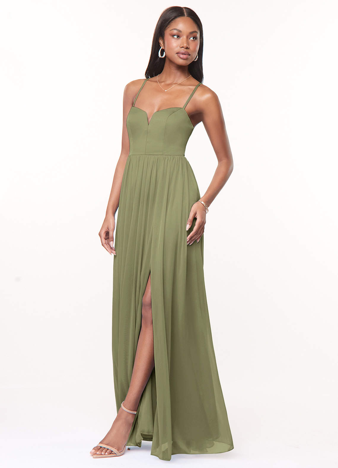 Azazie Marsol Ready to Ship Cabernet Mesh Bridesmaid Dresses | Azazie