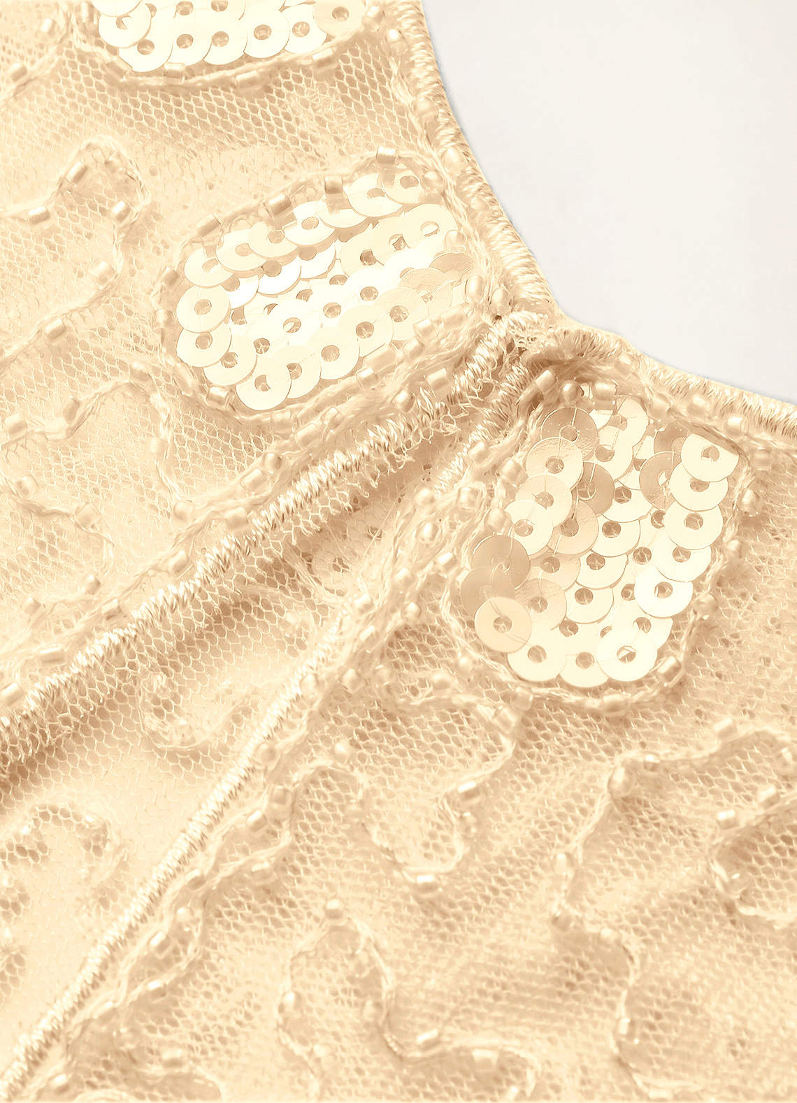 front Azazie Sequined Short Shawl