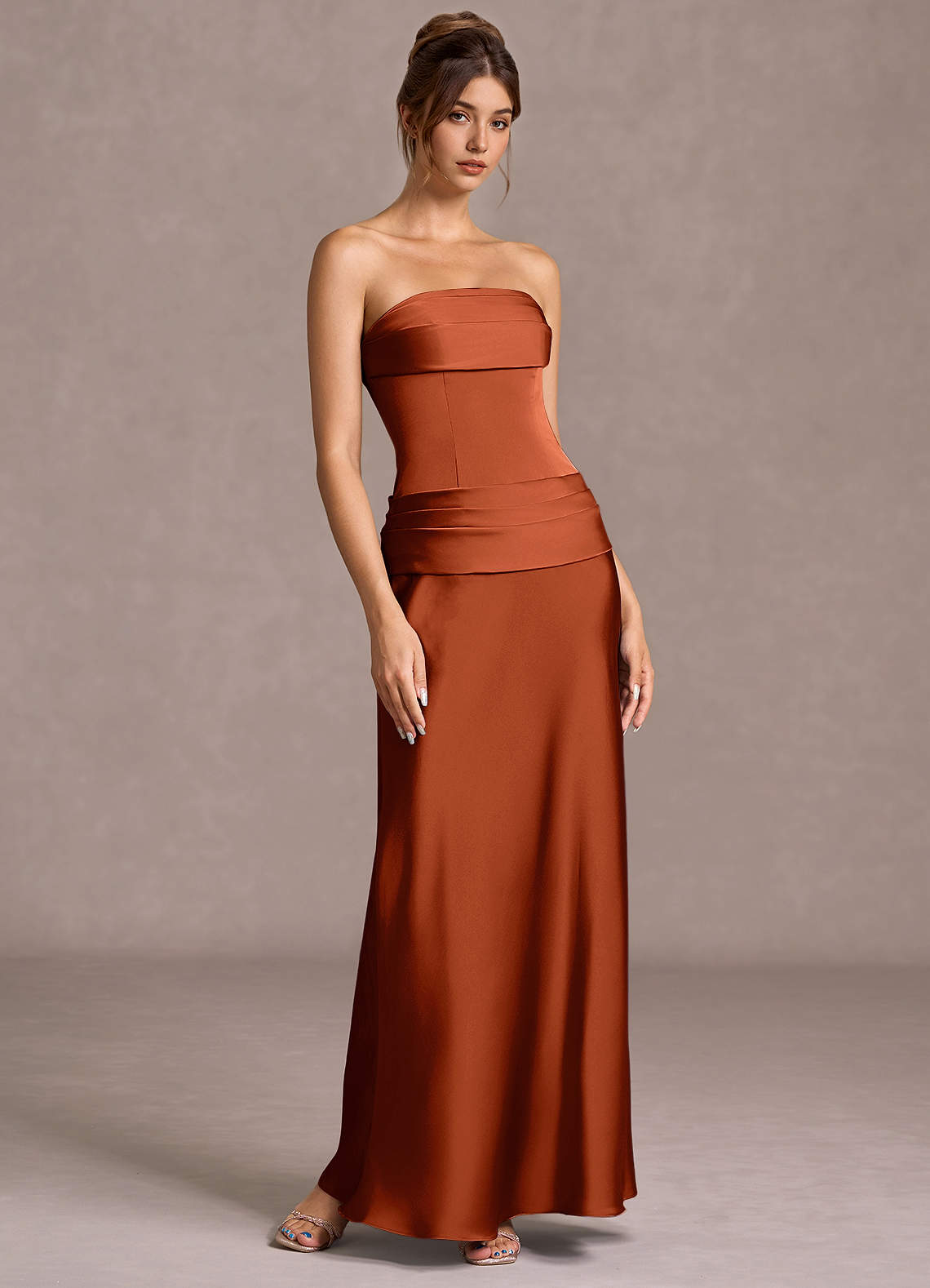 Vestido Pimenton Largo Faelina image1