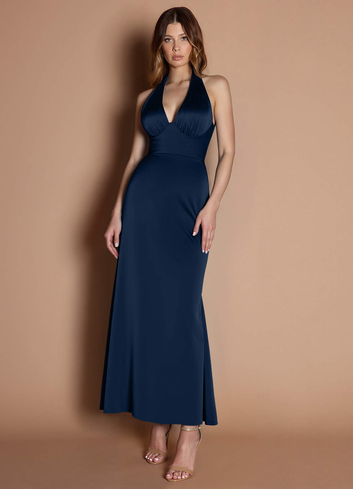 Zephyra Navy Mermaid Dress | Azazie