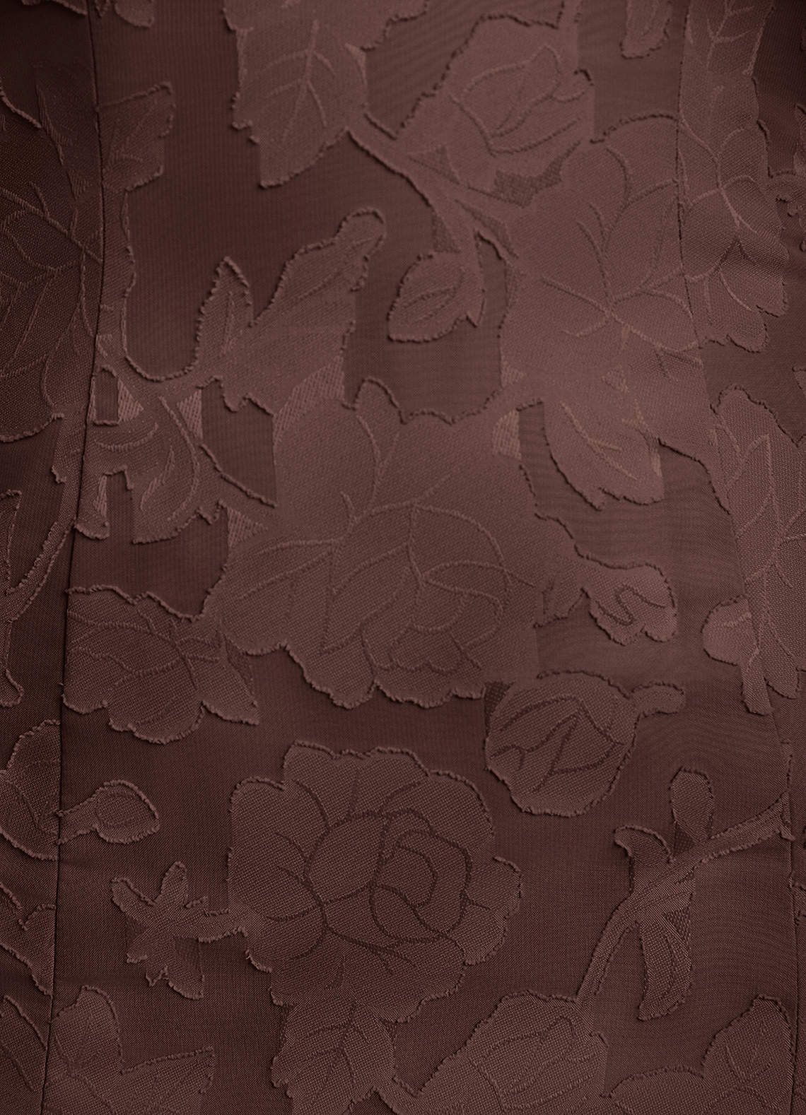 Azazie Flossie Mother of the Bride Dresses Ganache A-Line Pleated Chiffon Dress image7