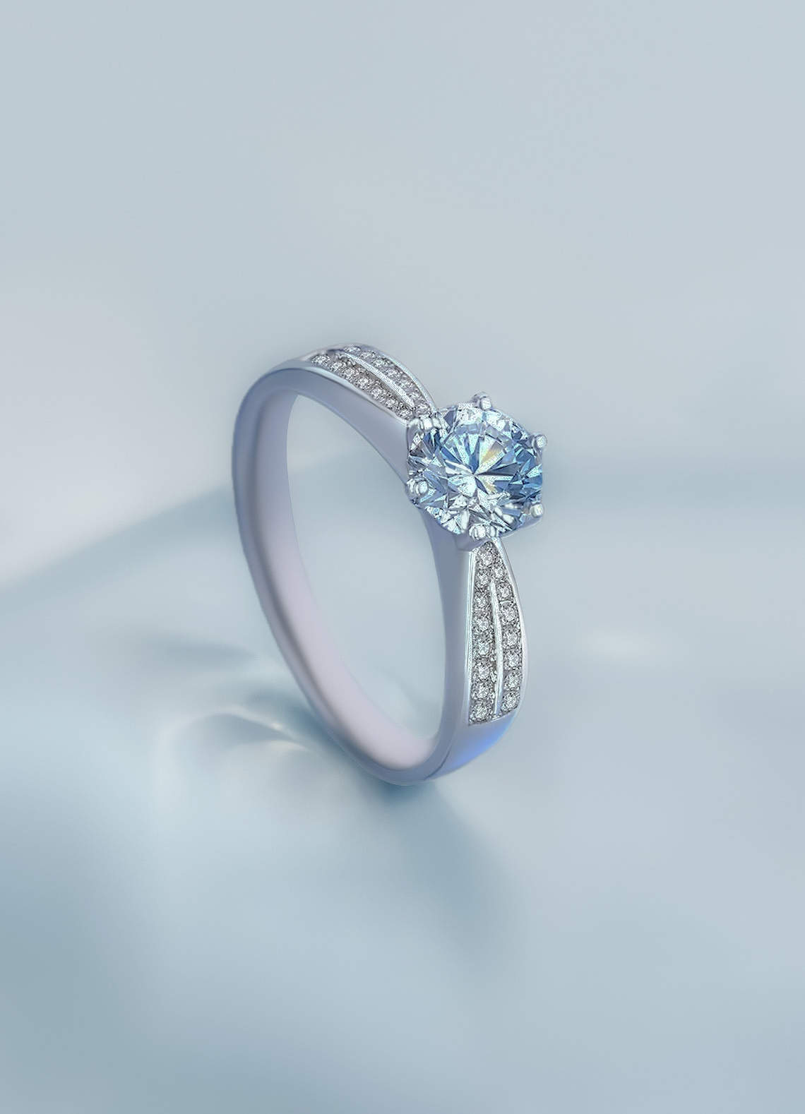 front Olivia Wedding Ring