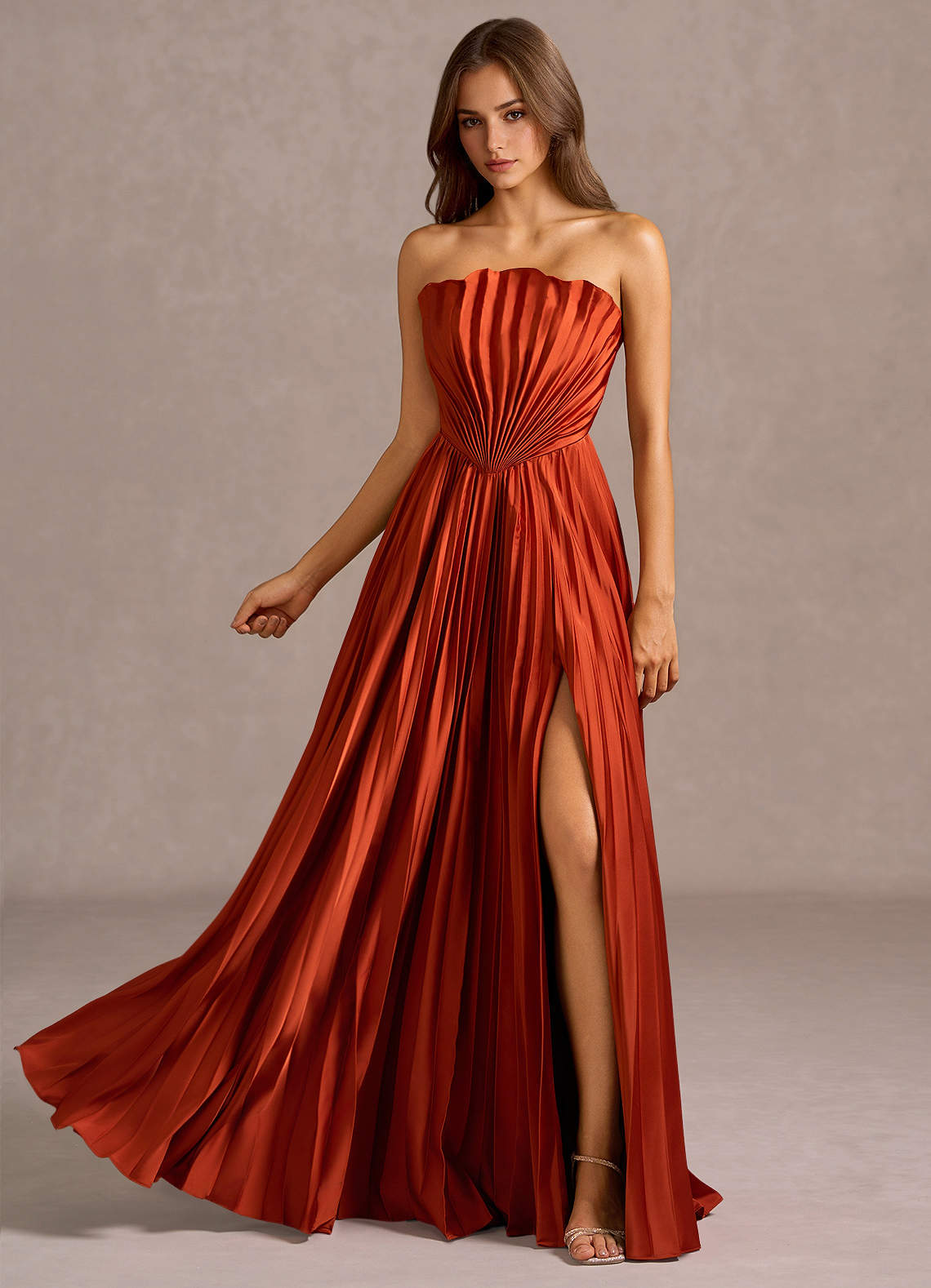 Robe Longue Paprika Kaia image2