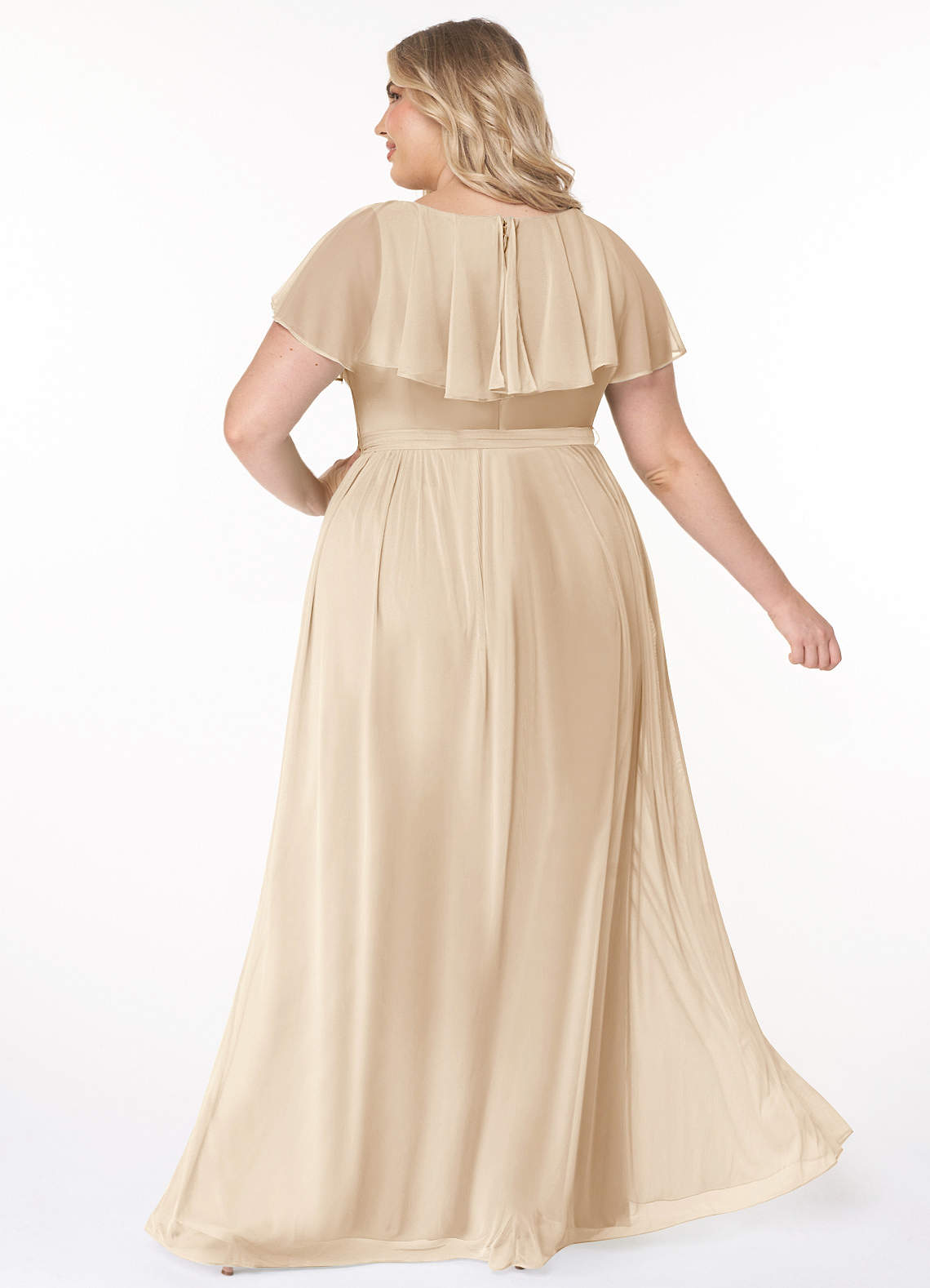 Azazie Jael Champagne Bridesmaid Dresses | Azazie CA