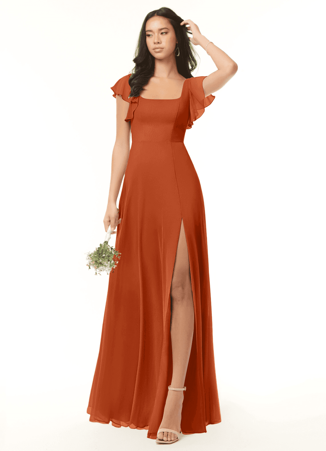 azazie burnt orange bridesmaid dresses Radiant Hues: Embracing the Warmth of Orange Bridesmaid Dresses