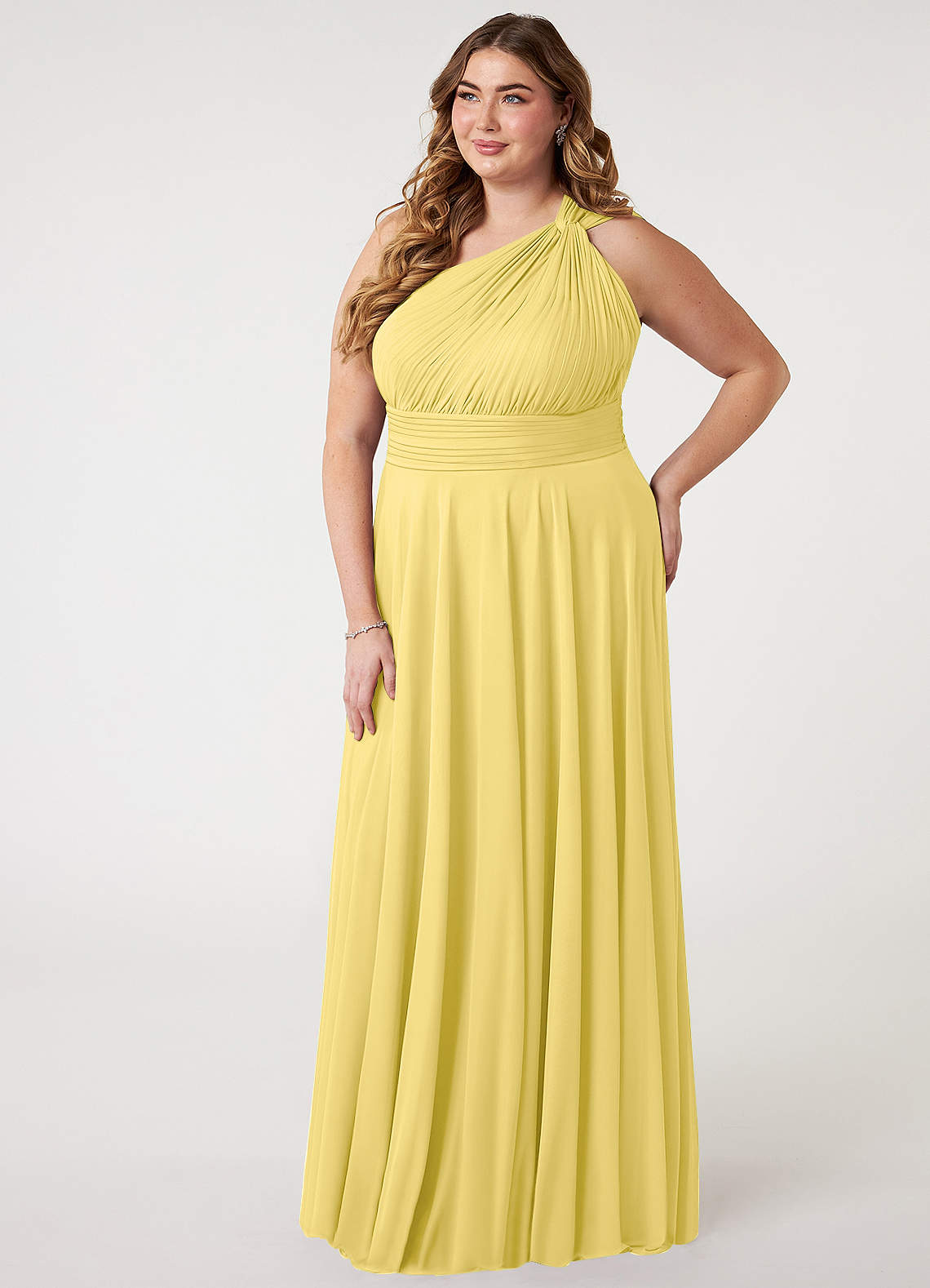 Azazie Charlize Ready to Ship Coral Mesh Bridesmaid Dresses | Azazie