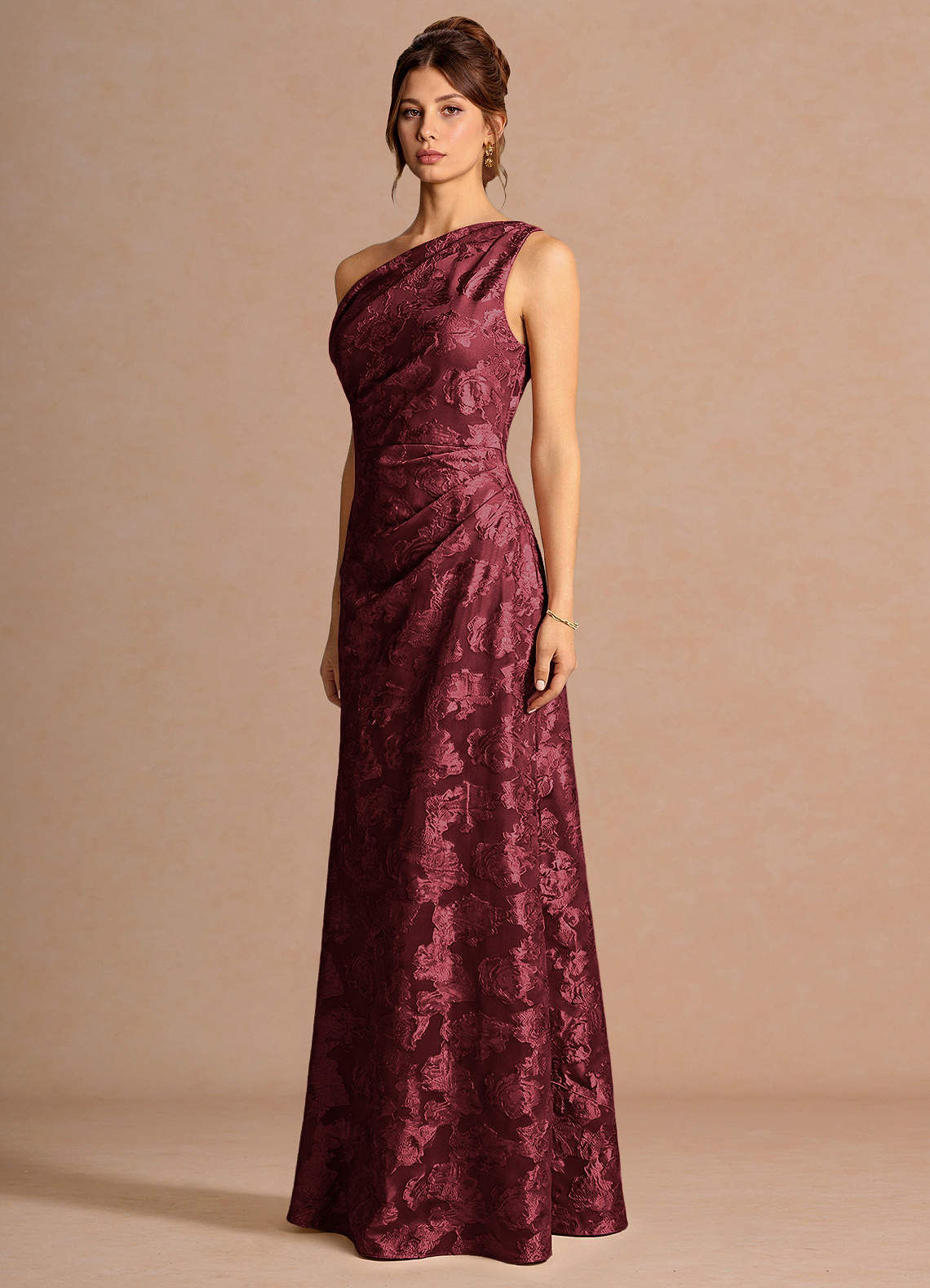 Kismet Wine Maxi Dress image3