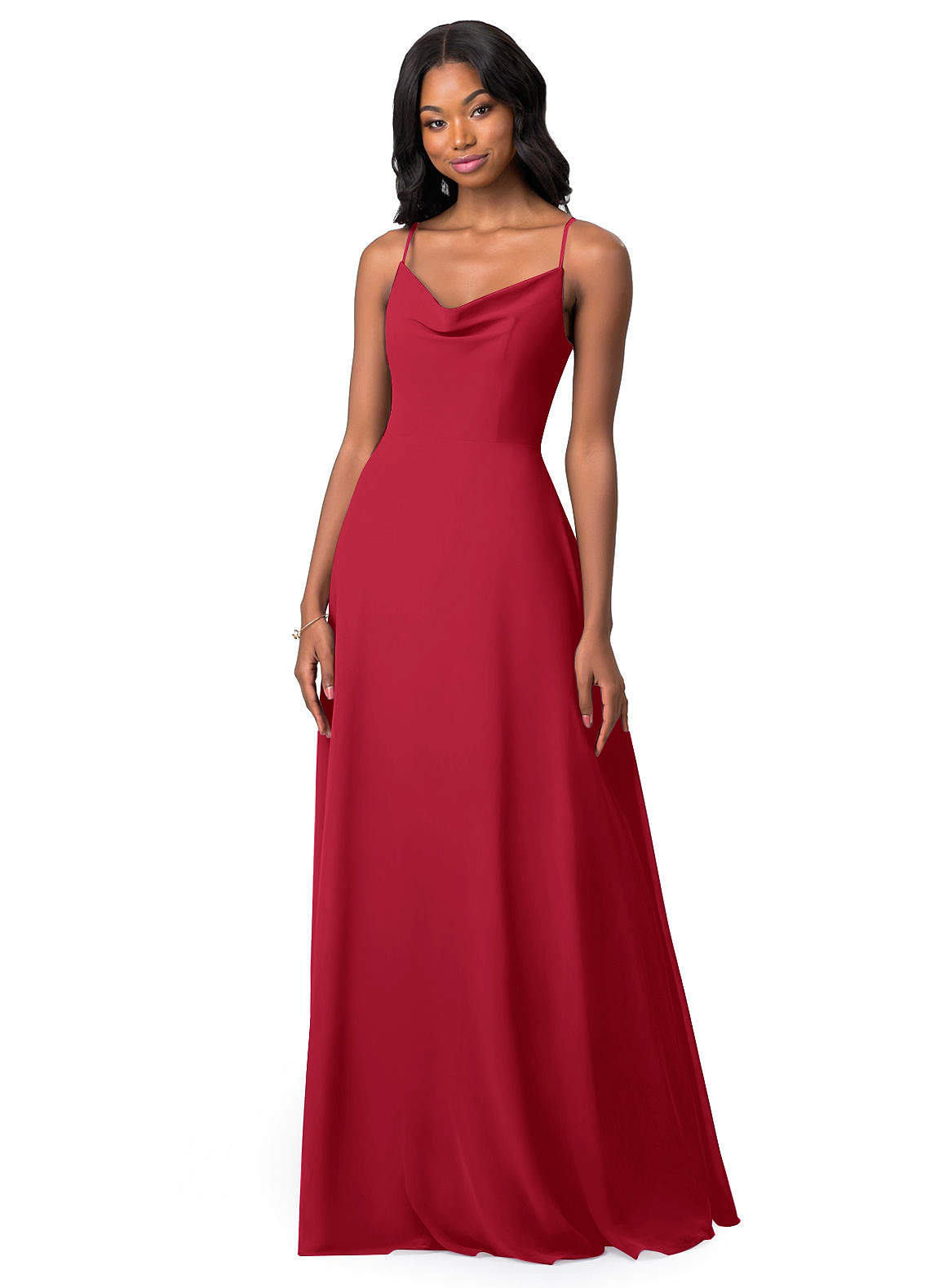 Azazie Daenerys Scarlet Bridesmaid Dresses | Azazie