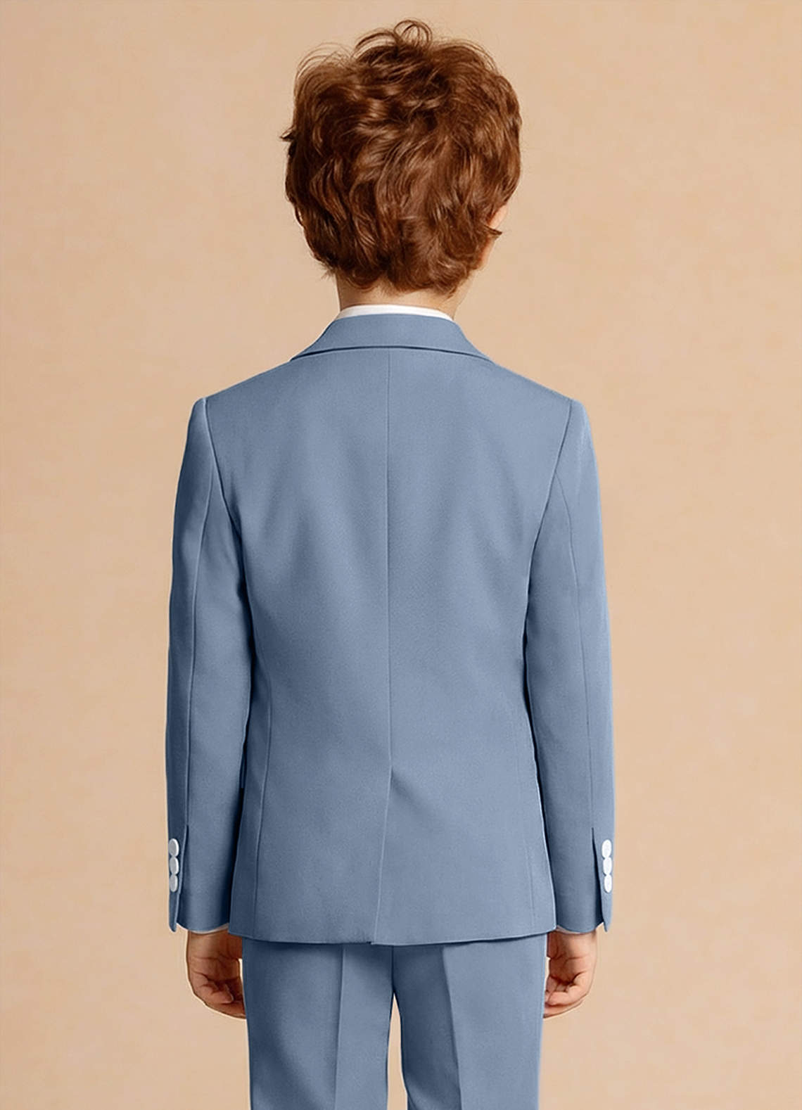 front Finn Bleu Poussiéreux Veste de garçon
