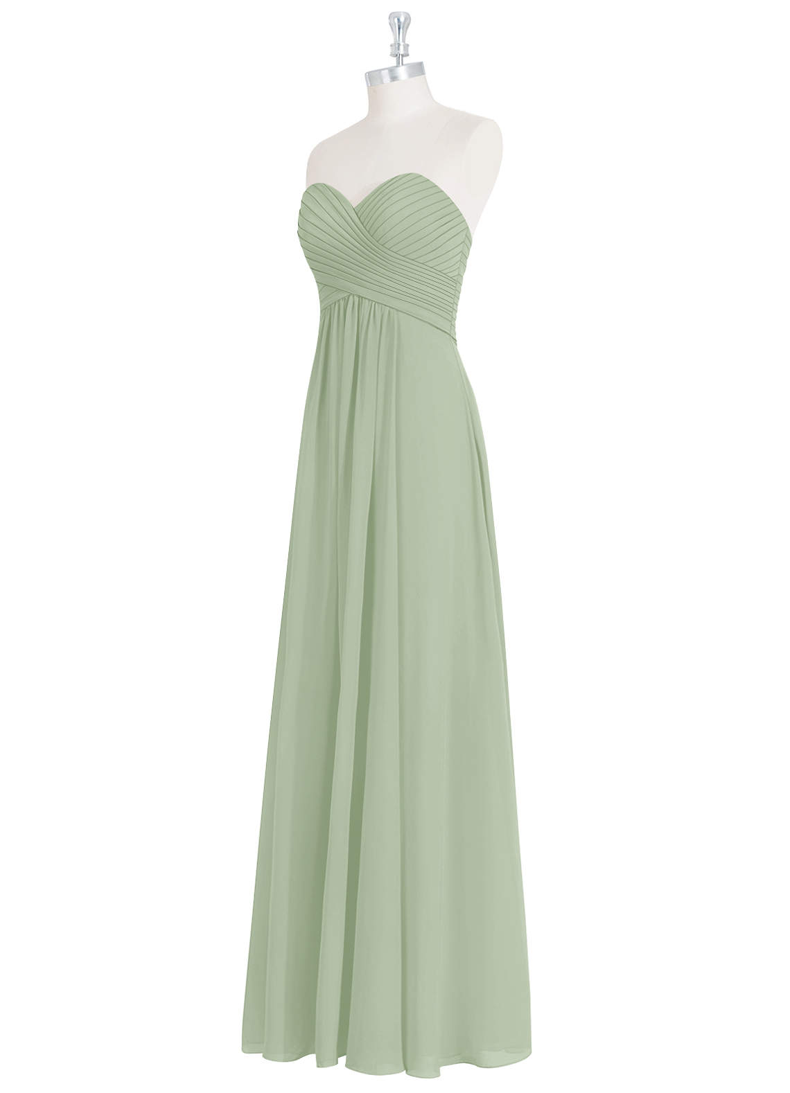 mint green convertible bridesmaid dress The Dessy Group Women's Lilith Floral Chiffon Gown - Green