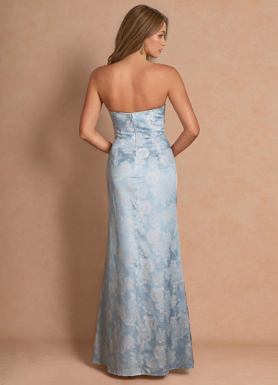 Chrissy Powder Blue Maxi Dress | Azazie Chrissy Powder Blue Maxi Dress | Azazie