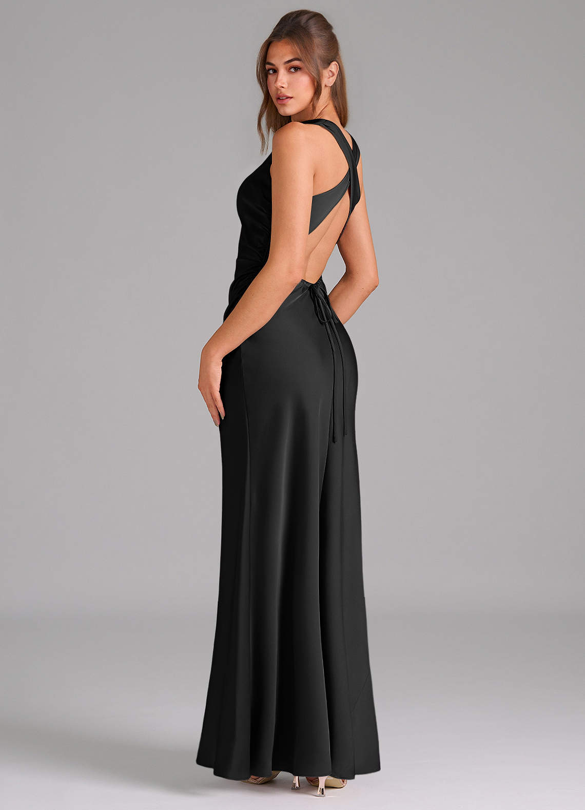 Azazie Evadne Black Bridesmaid Dresses | Azazie