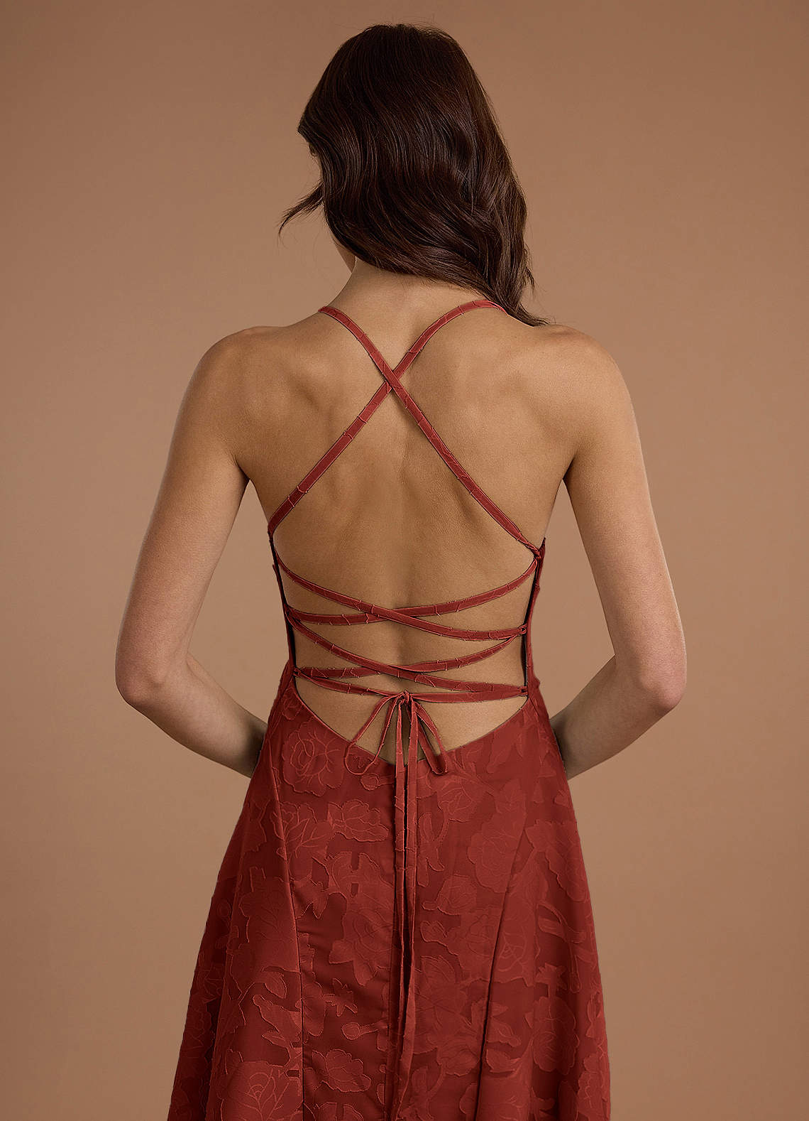 Robe Longue Terracotta Irelia image6