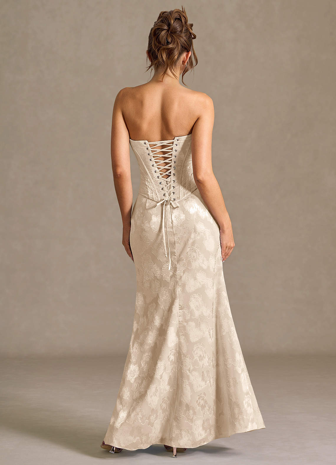 cream backless prom dress A Line V Neck Open Back Champagne Long Prom Dresses with Lace Appliques,  Backless Champagne Formal Graduation Evening Dresses SP2819