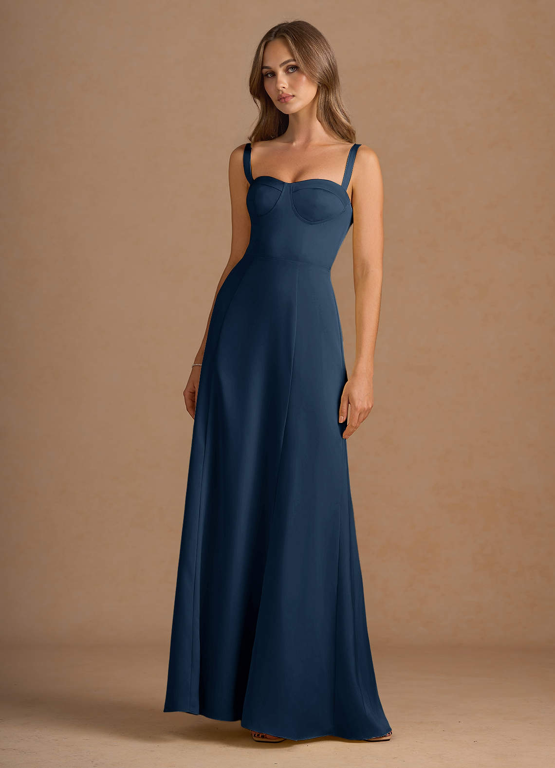 Amaris Navy Maxi Dress image1