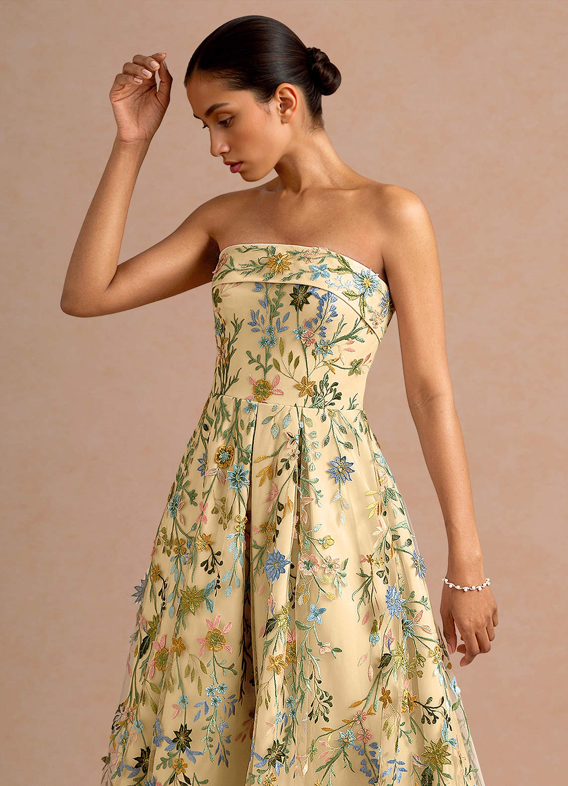 Robe Maxi Citron Multi Evangeline image4