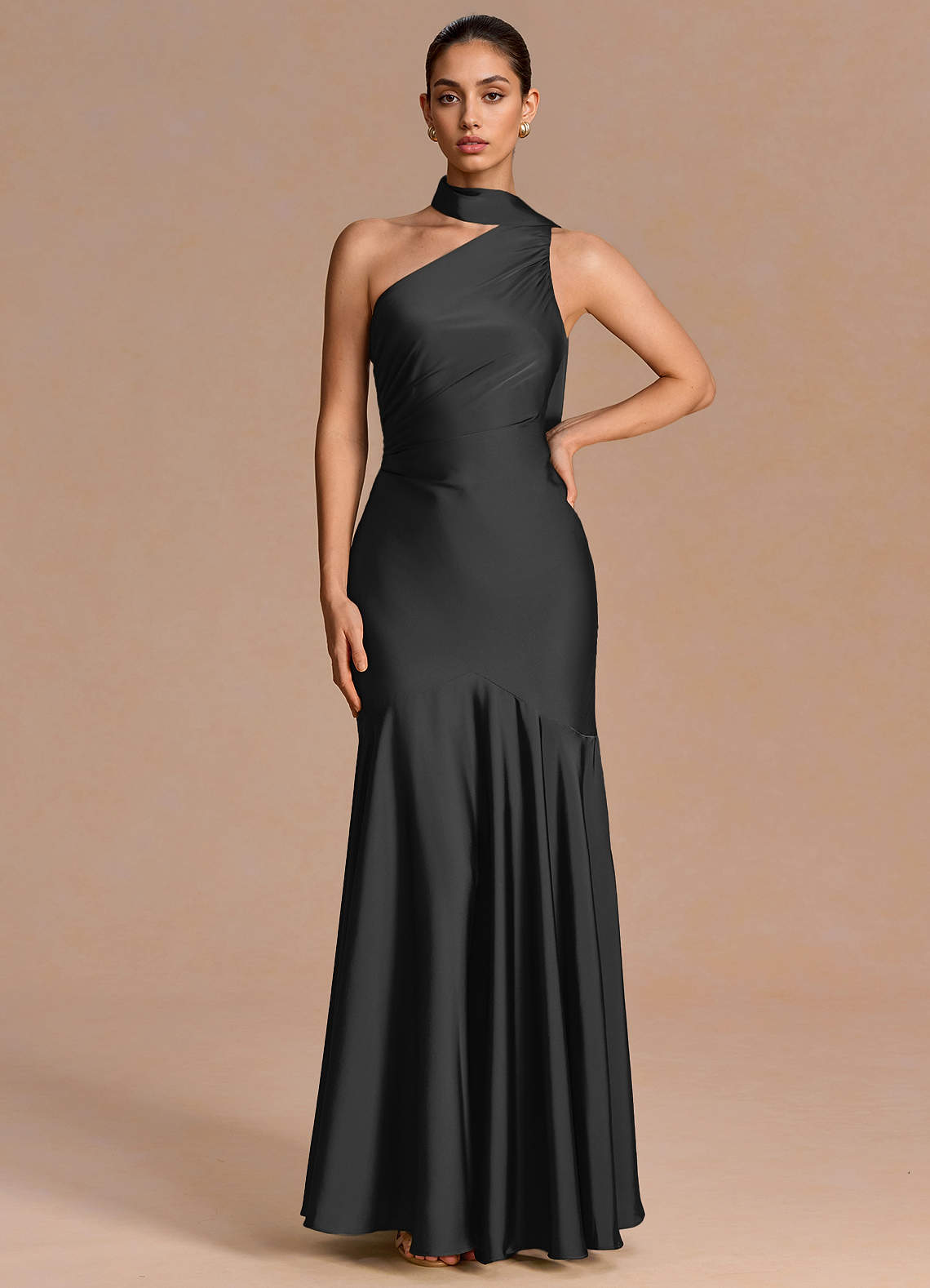 Amara Black Maxi Dress