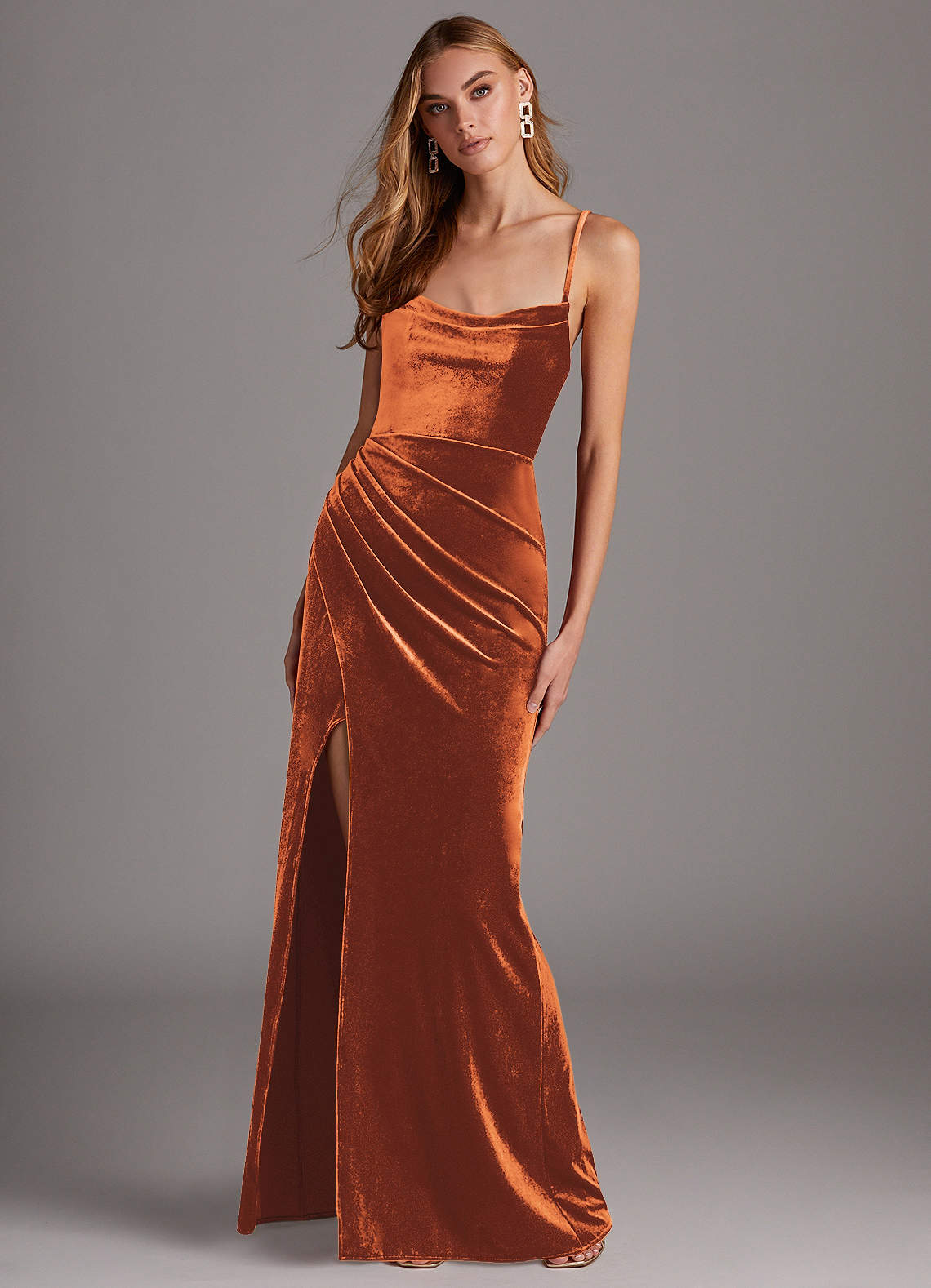 Azazie Kindness Ready to Ship Black Velvet Bridesmaid Dresses | Azazie