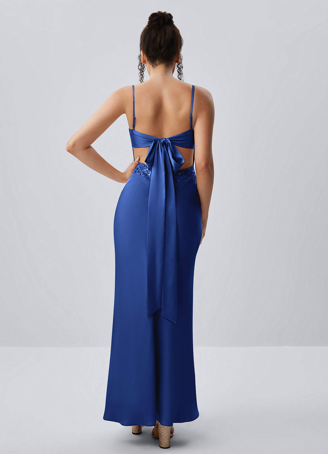 blue bow maxi dress Paloma Royal Satin Beading Back Agatha is a beautifully November New Sexy Black Mermaid Slit Men's Size:6.5 US