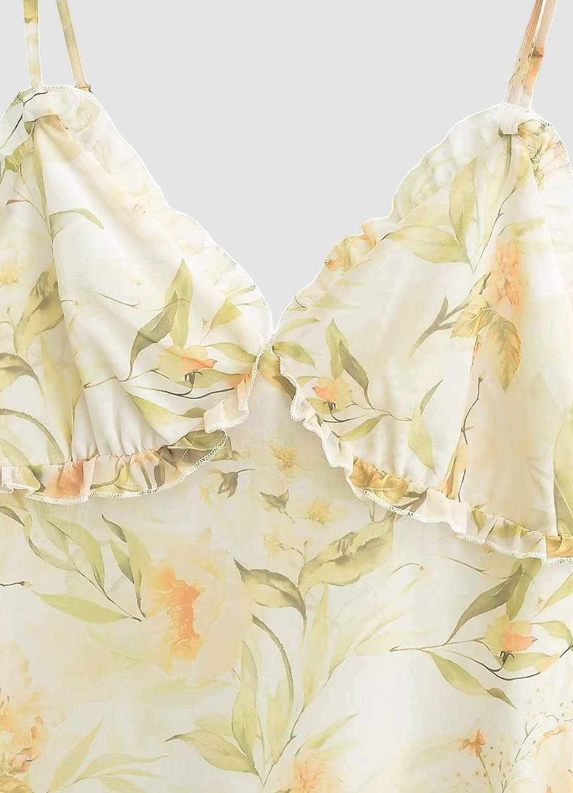 Summer Floral Sleeveless Midi Dress Elegant Sexy French Vintage Strap Dress Woman Party One Piece Dress Korean Fashion