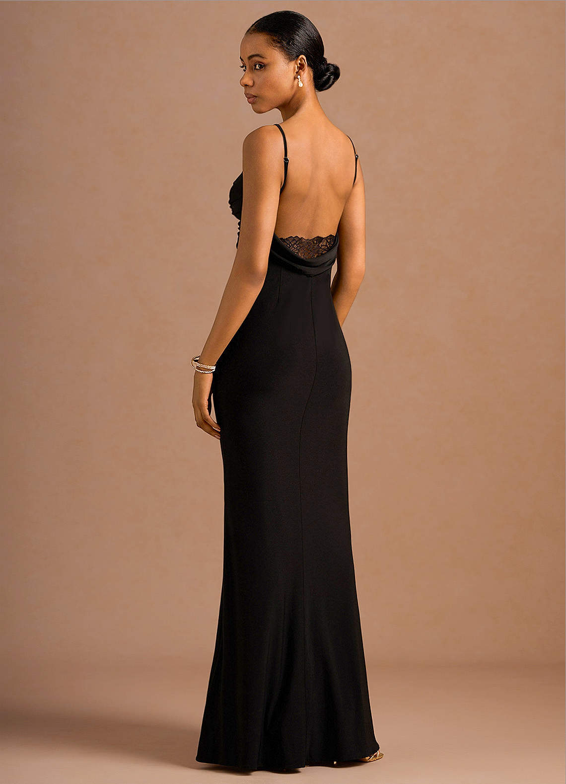 Dahlia Black Maxi Dress image1