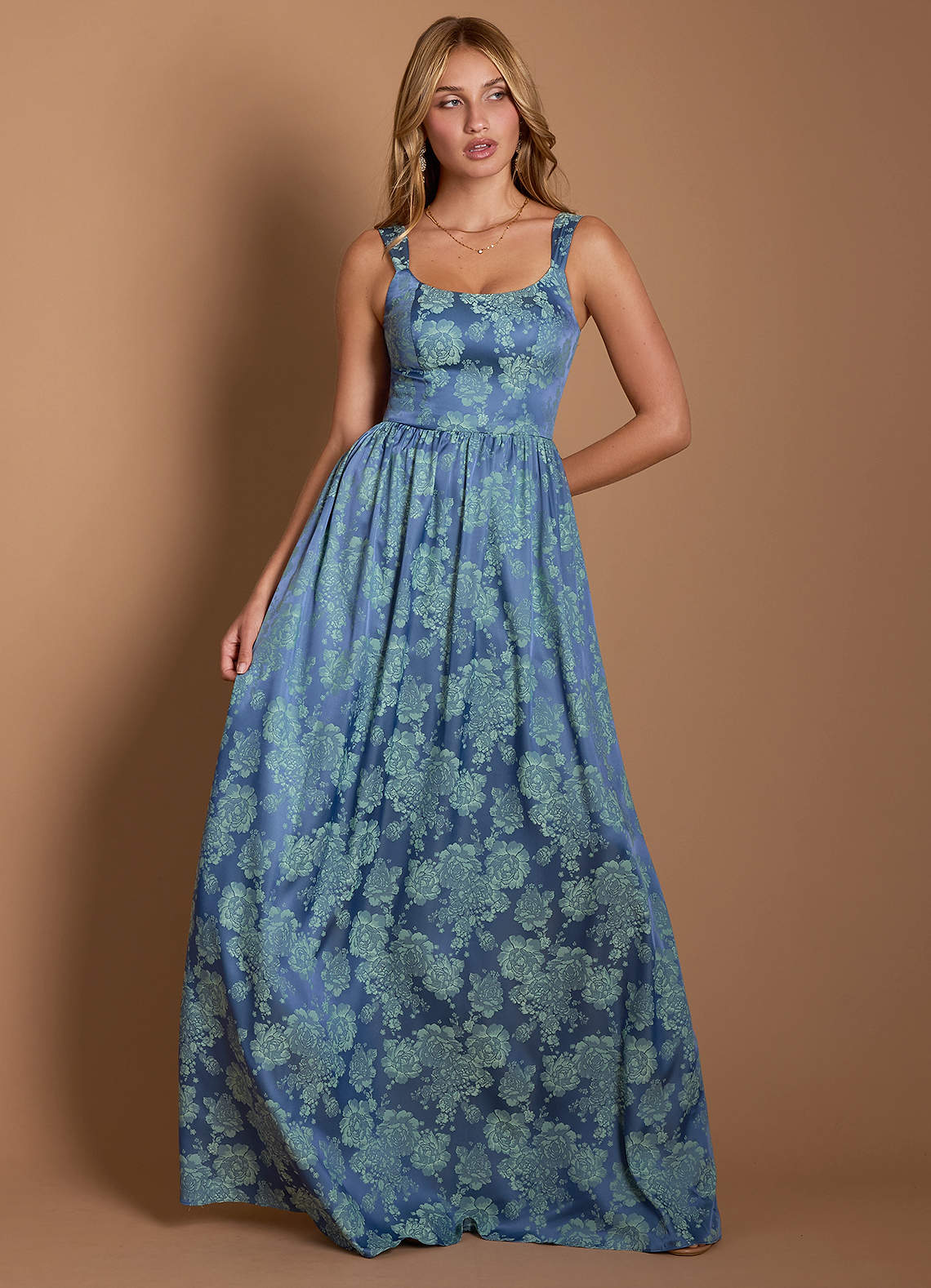 Maxi jurk Thalia Saffier image1