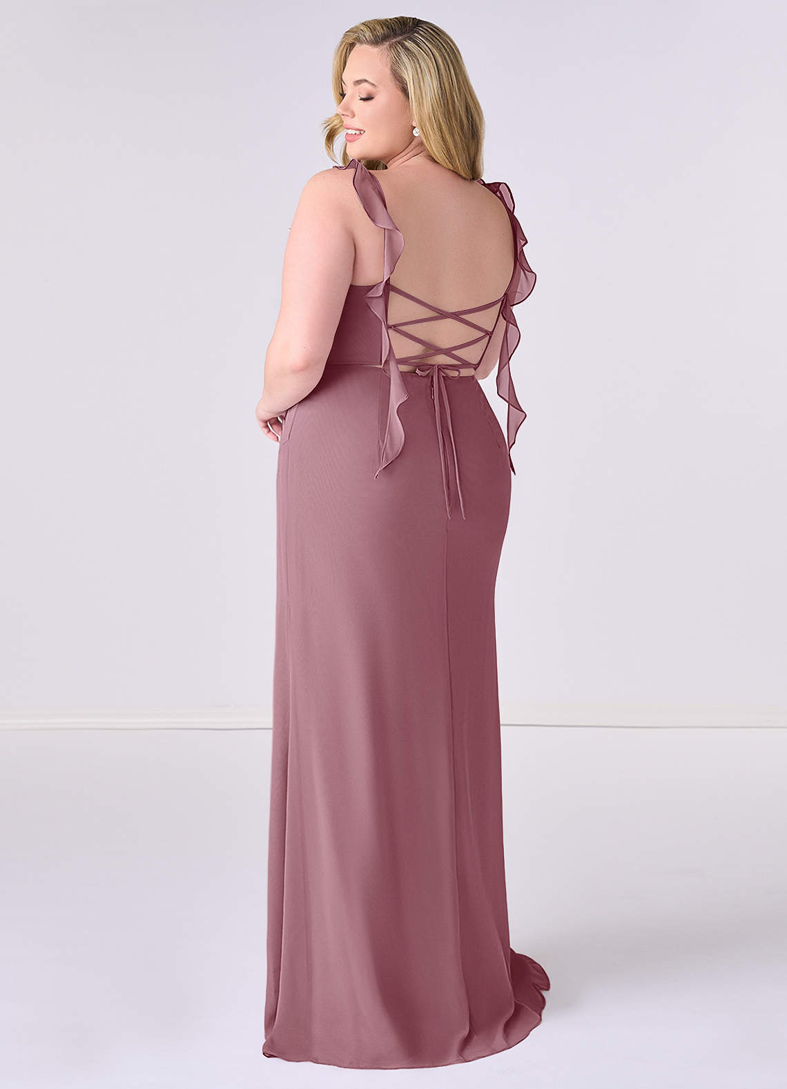Sweethart Neck Short Bridemaid Dresses Vintage Mauve Plus Size