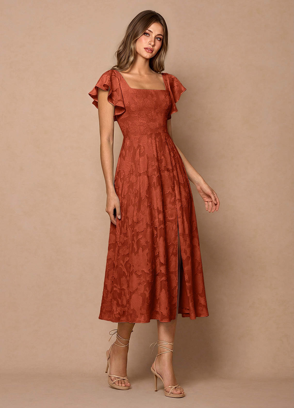 Talia Auburn Midikjole image3