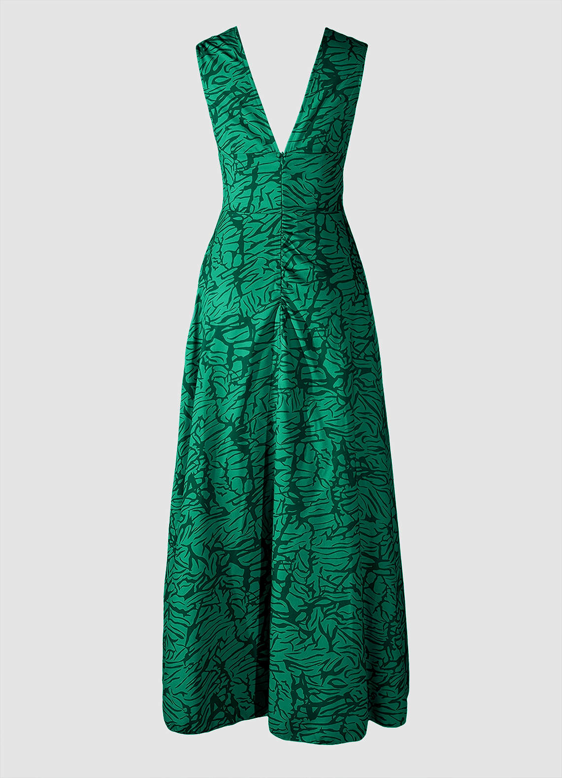 Green Adorable Essence Green Print Maxi Dress Dresses | Azazie